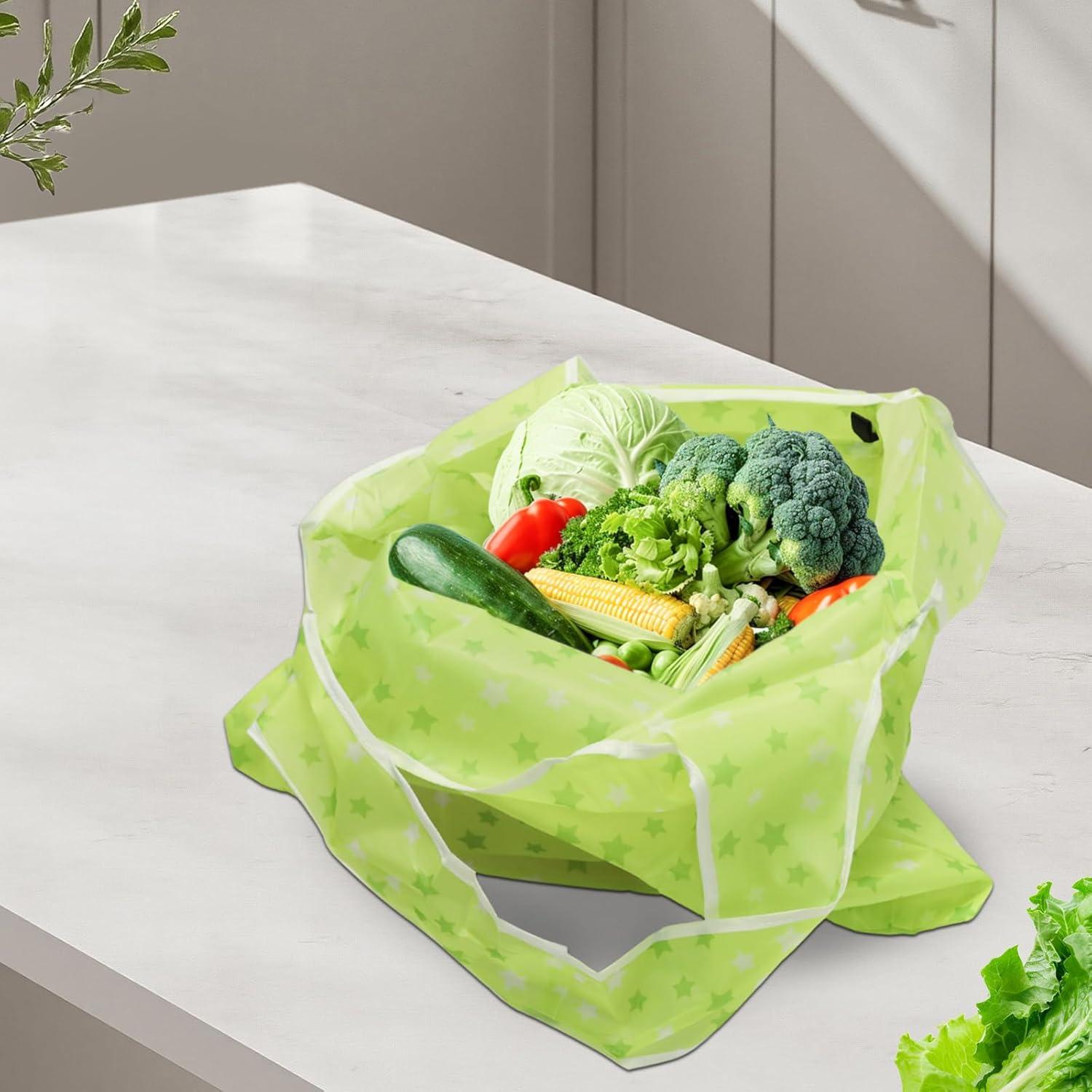 Bolsas de Compras Reutilizables Plegables YUYUDEHM 14.5x11.9cm