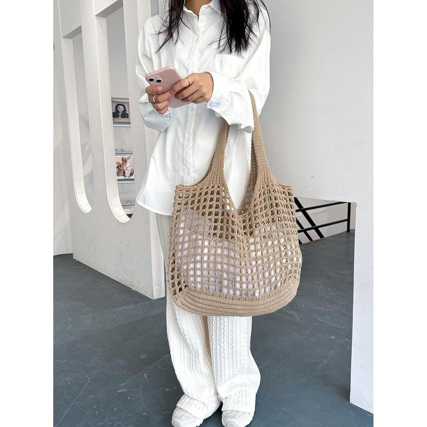 Bolsa de Playa Plegable ENBEI para Mujeres Ecológica 38x58cm