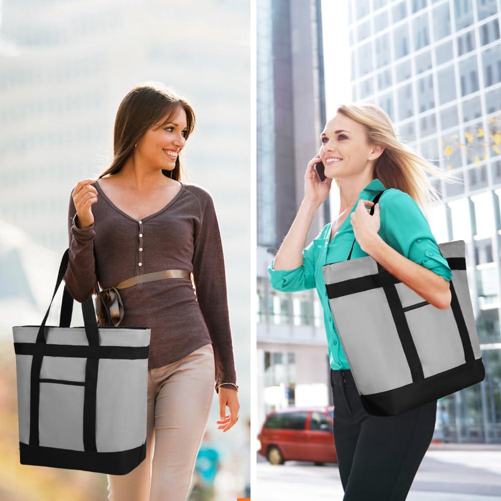 Bolsa Térmica Reutilizable CIVJET 39L Gris para Comida