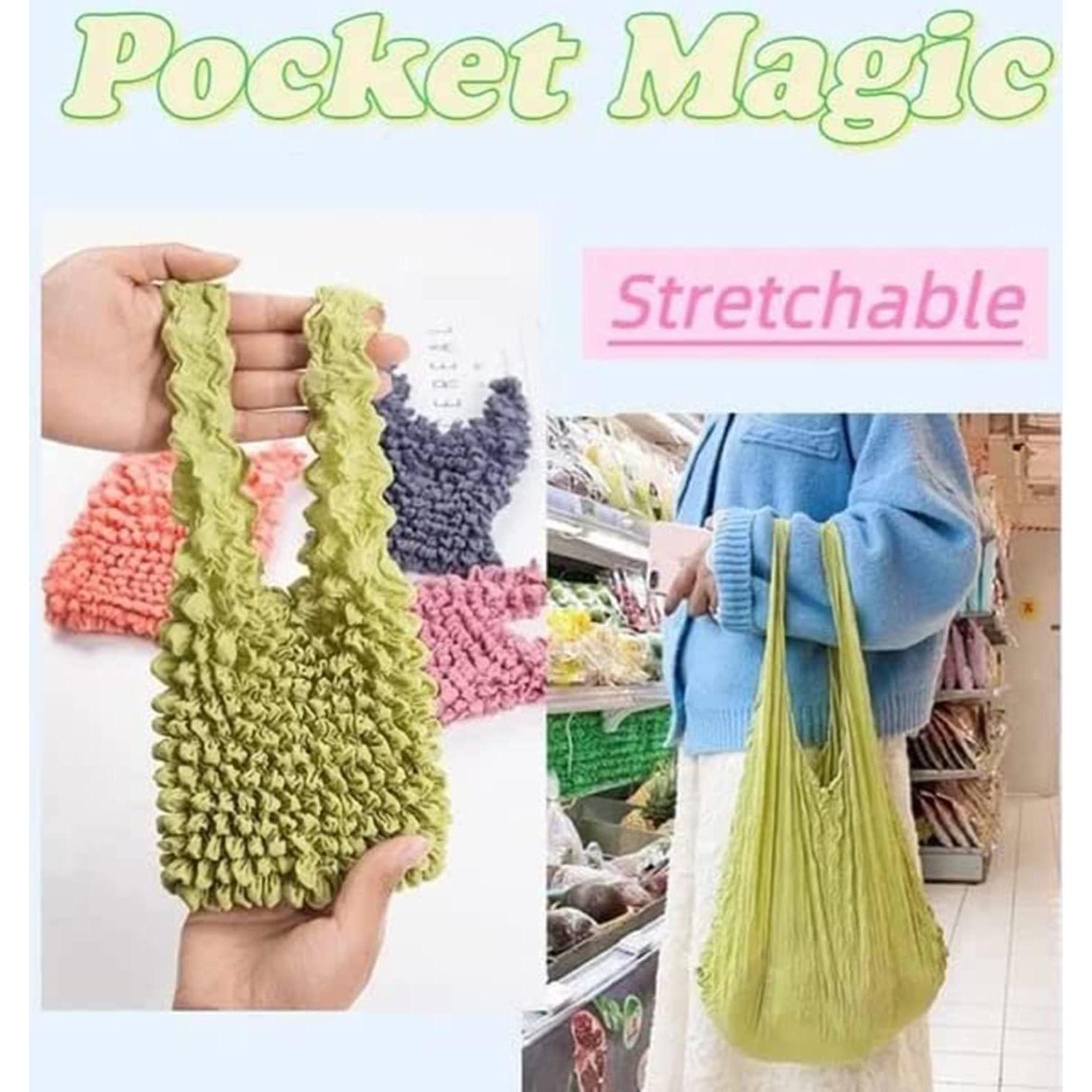 Bolsas de Compras Reutilizables Plegables Oaiyeie 3 Piezas Nylon