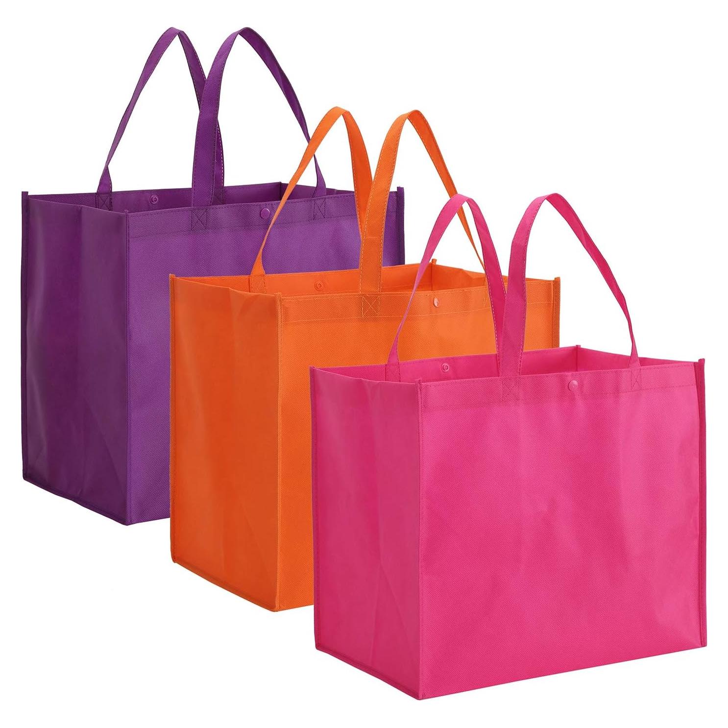 Bolsas de Compras Reutilizables Tosnail 12 Piezas 38x24cm