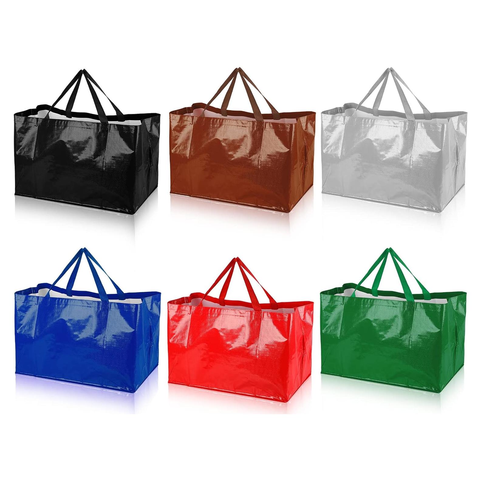 Bolsas de Compras Reutilizables Shappy 6 Piezas 55x36x35cm