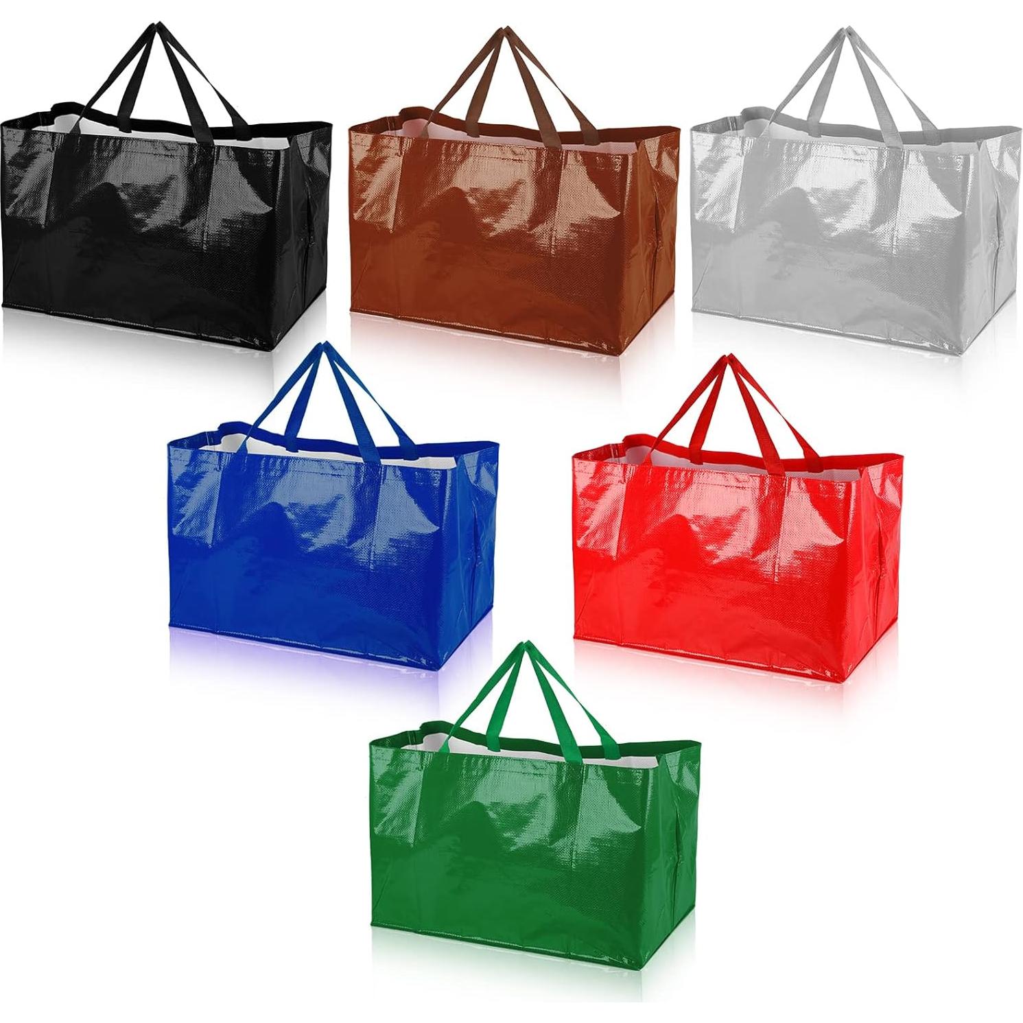 Bolsas de Compras Reutilizables Shappy 6 Piezas 55x36x35cm