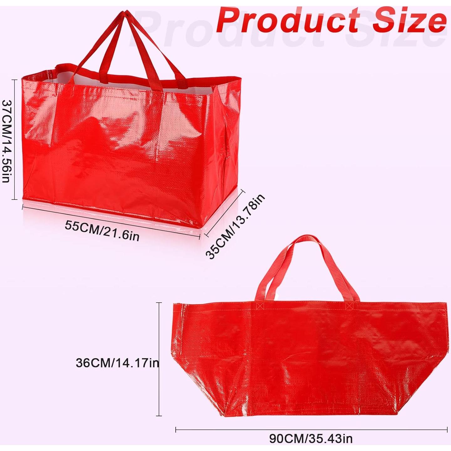 Bolsas de Compras Reutilizables Shappy 6 Piezas 55x36x35cm
