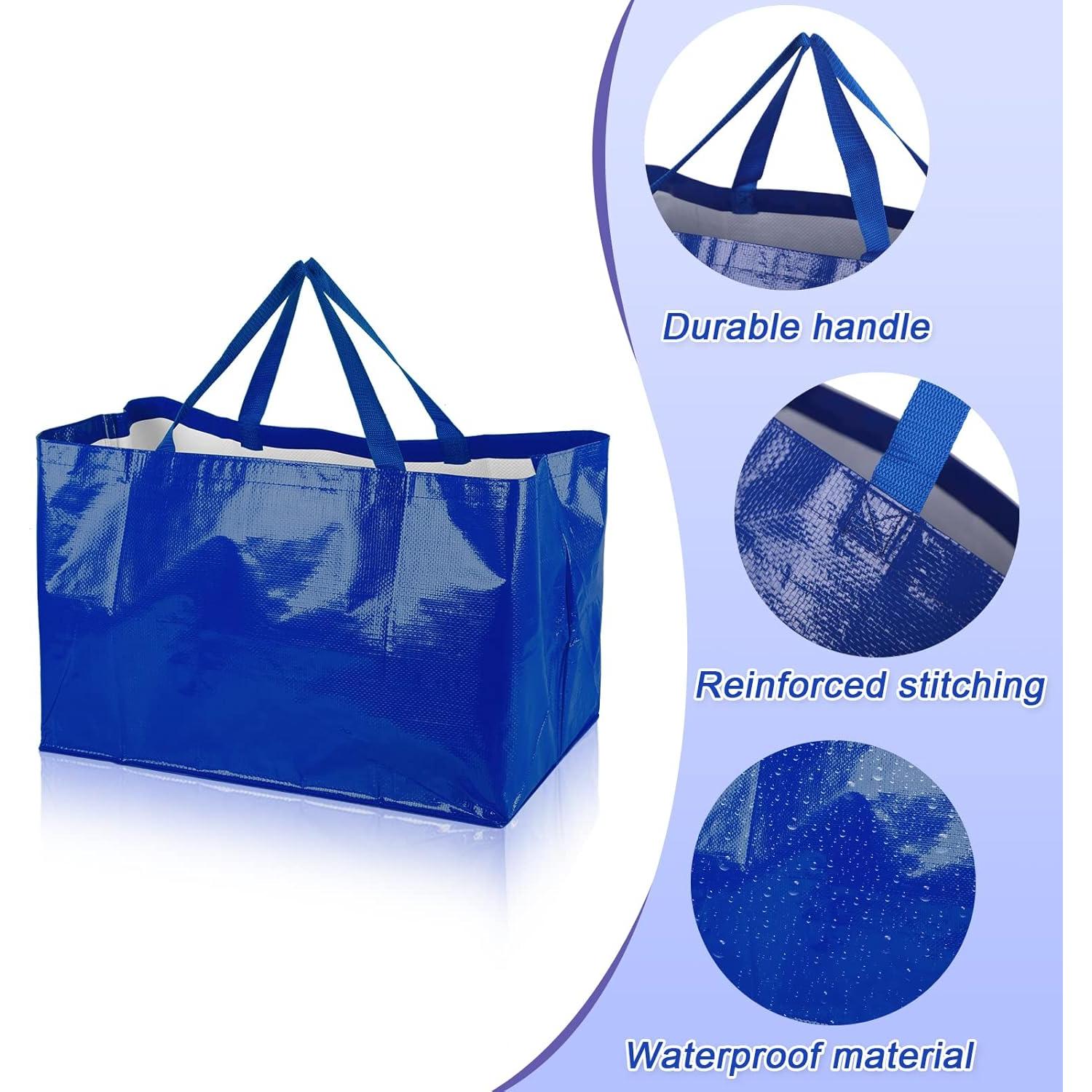 Bolsas de Compras Reutilizables Shappy 6 Piezas 55x36x35cm