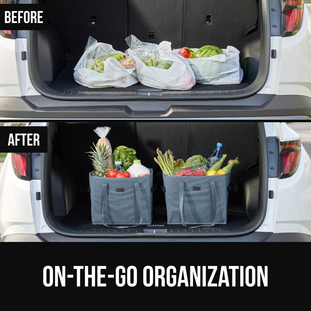 Bolsas de Compras Reutilizables Gorilla Grip 33x25.4x27.9 cm