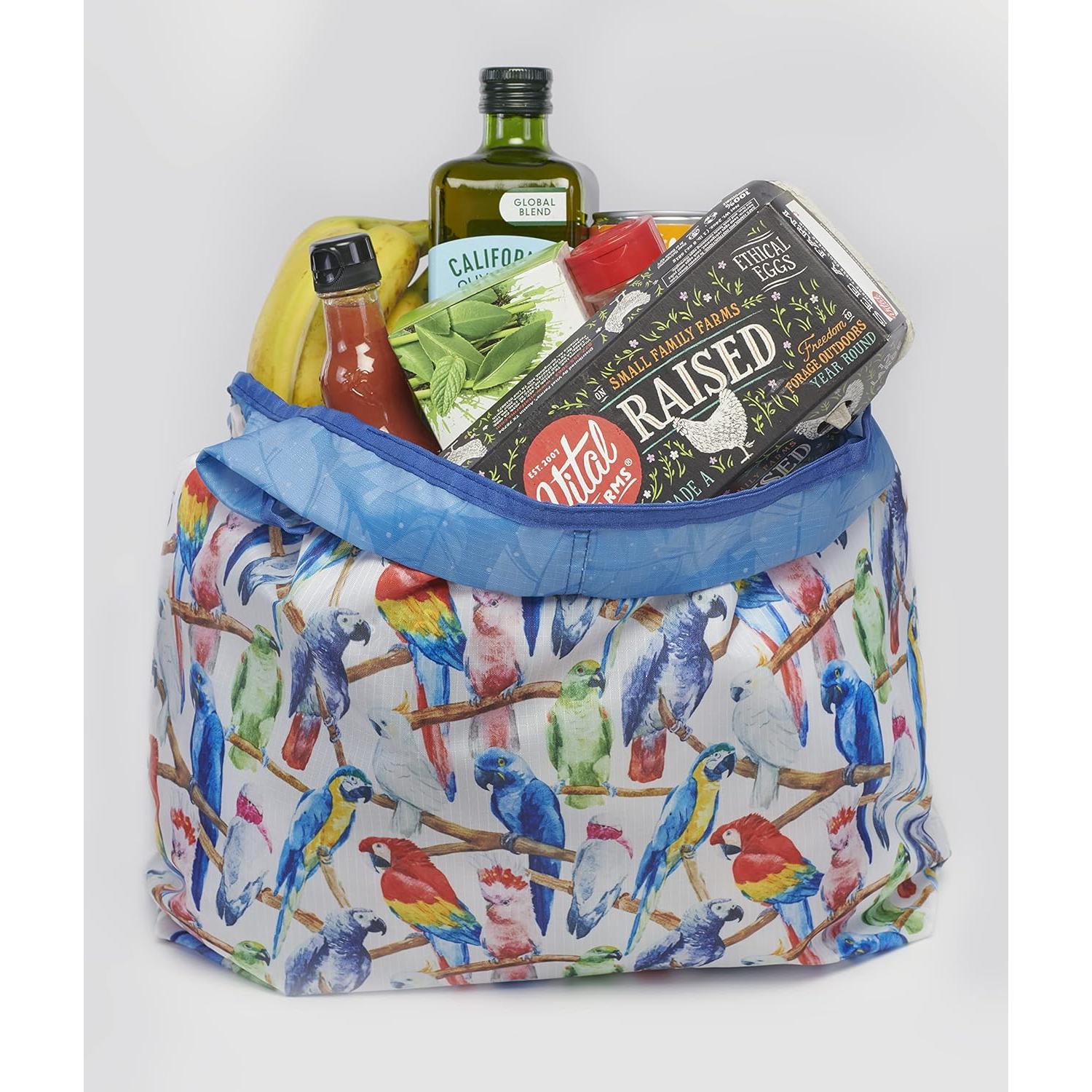 Bolsas de Compras Reutilizables O-WITZ 3-pack Loros