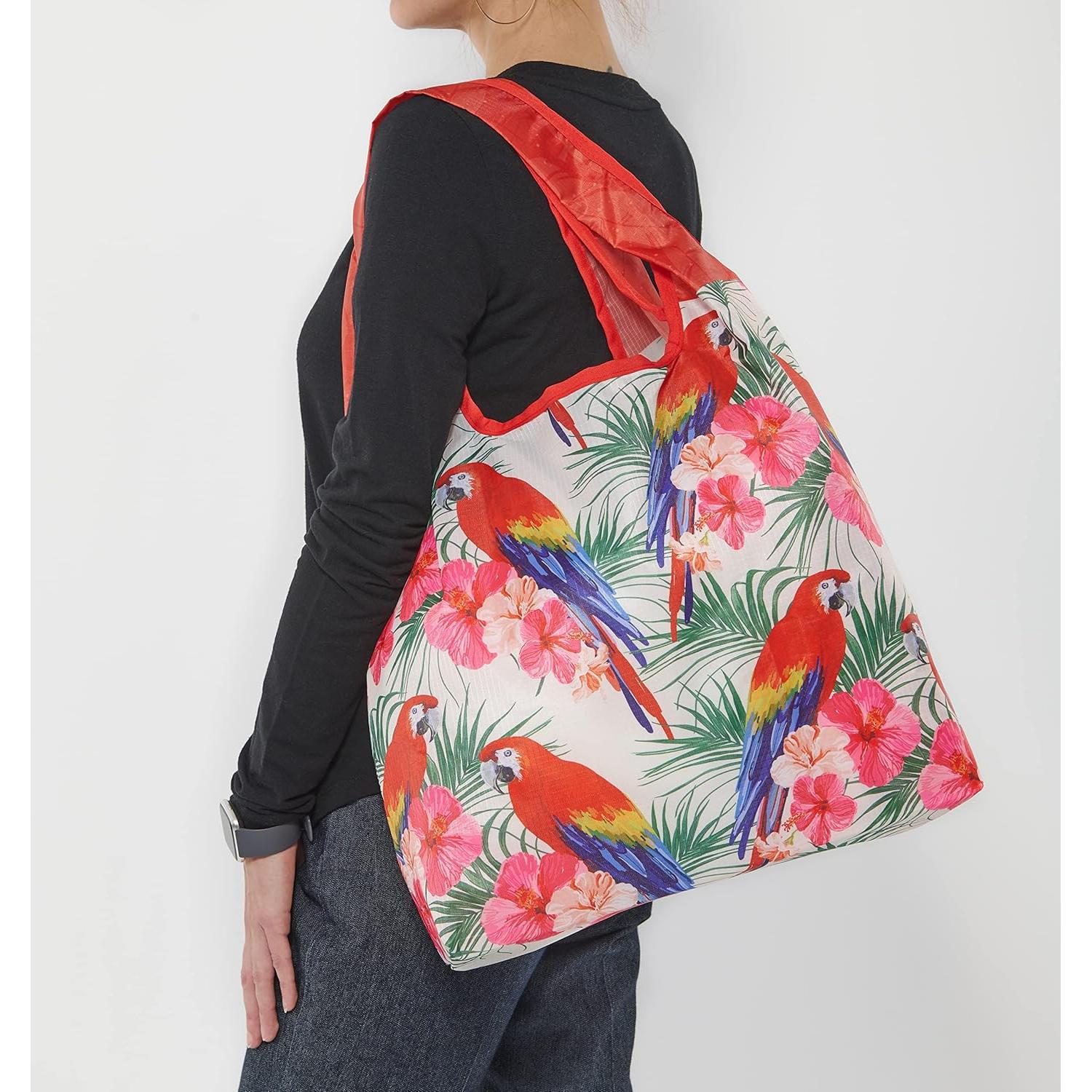 Bolsas de Compras Reutilizables O-WITZ 3-pack Loros