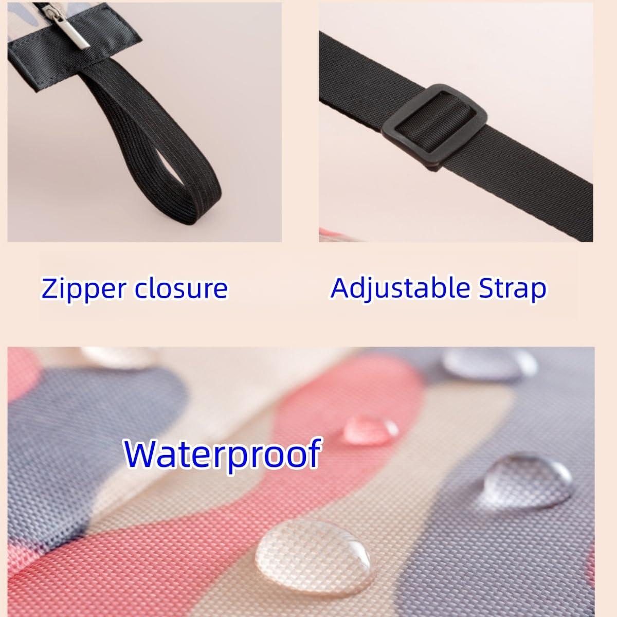 Bolsa de Compras Reutilizable Plegable yrlfiot 2 Piezas 40x40 cm