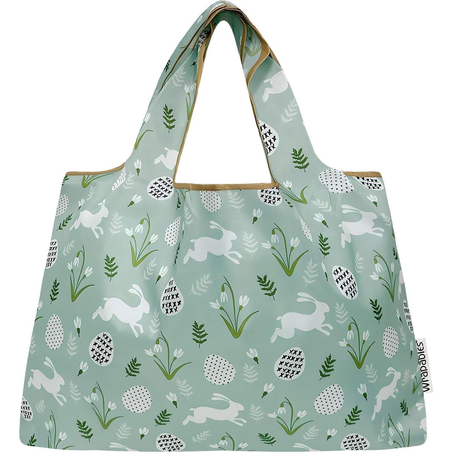 Bolsa Grande Plegable Reutilizable Allydrew - 6 Unidades 53x42cm