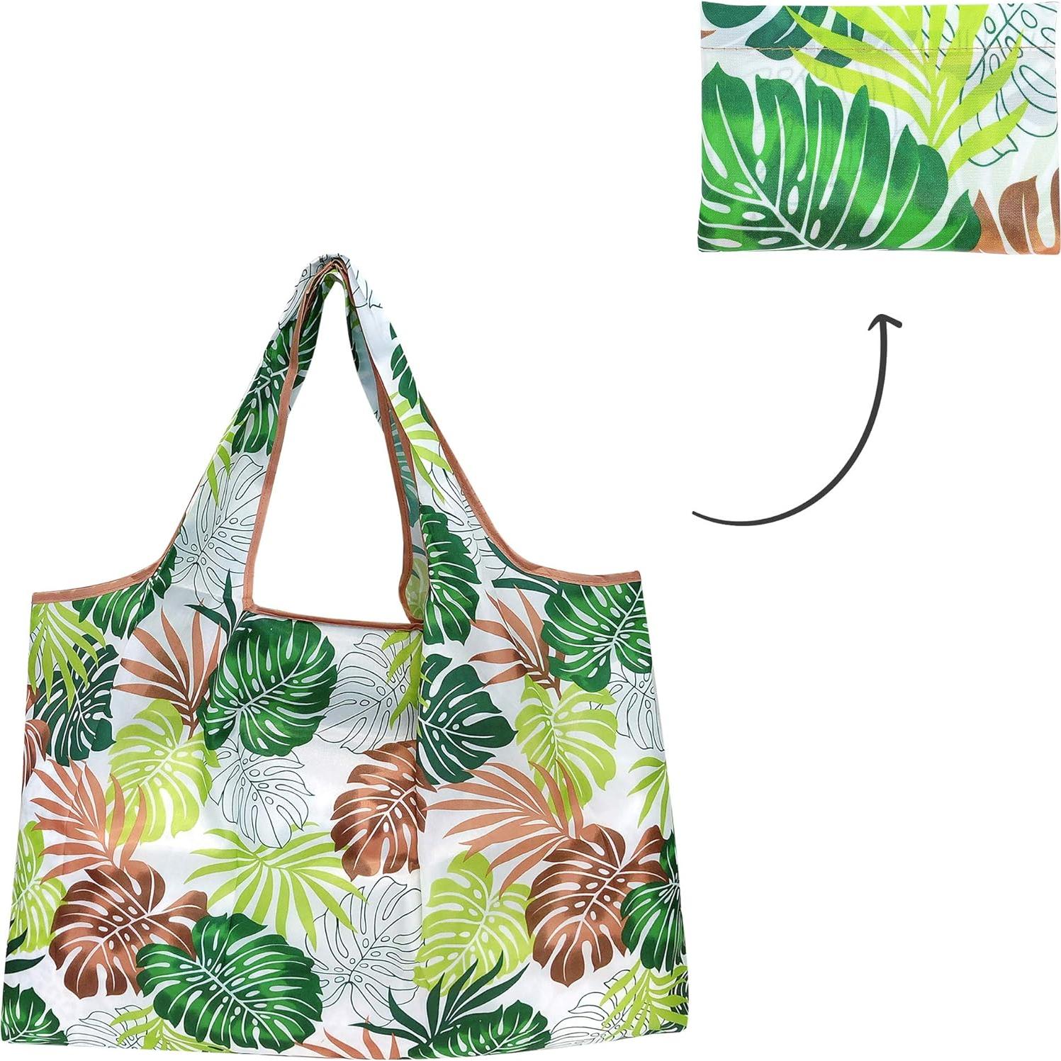 Bolsas de Compras Reutilizables Allydrew Nylon Grandes (Juego de 2)