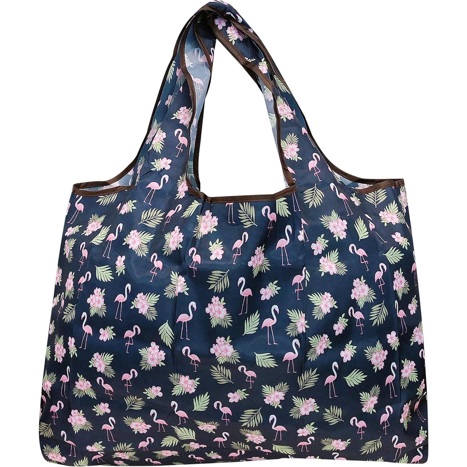 Bolsas de Compras Reutilizables Wrapables de Nylon - Juego de 3