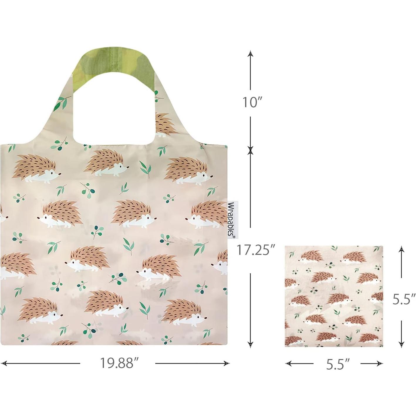 Bolsa de Compras Reutilizable Allybag Puerquito de Mar 43.82x50.49cm