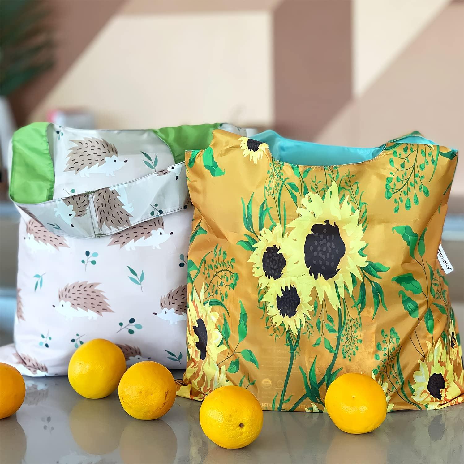 Bolsa de Compras Reutilizable Allybag Puerquito de Mar 43.82x50.49cm