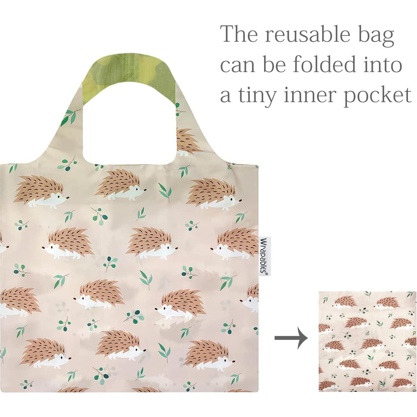 Bolsa de Compras Reutilizable Allybag Puerquito de Mar 43.82x50.49cm