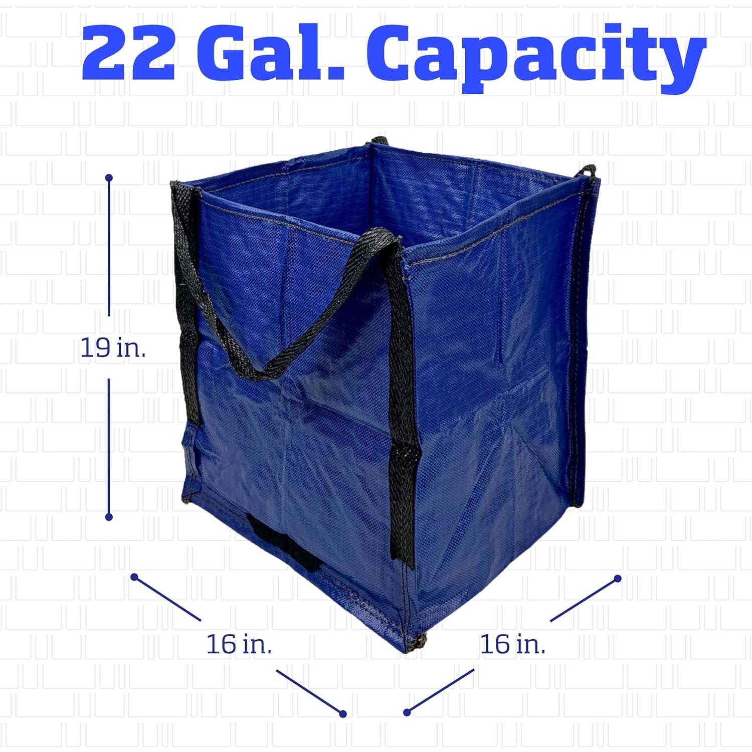 Bolsa de Almacenamiento DURASACK 22 Galones Azul Resistente