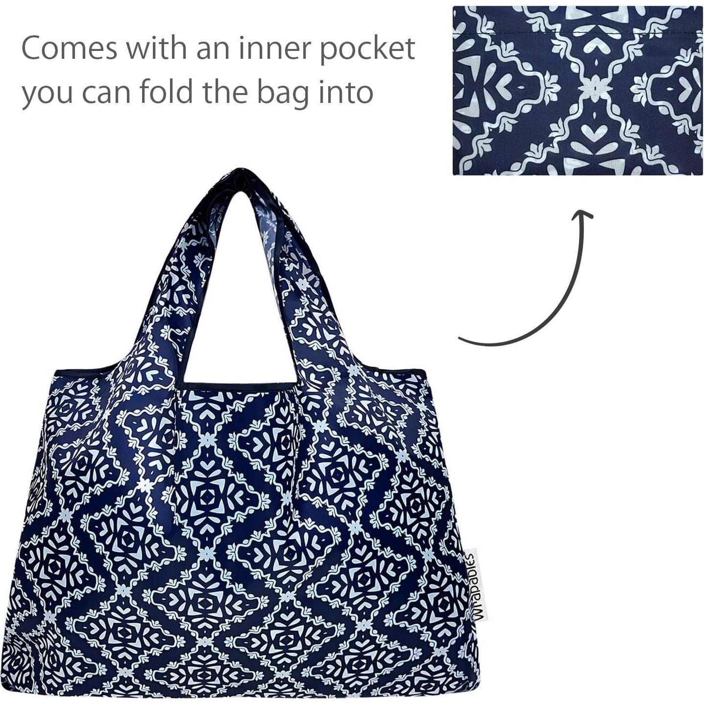 Bolsas Reutilizables de Nylon Plegables Grandes Allydrew