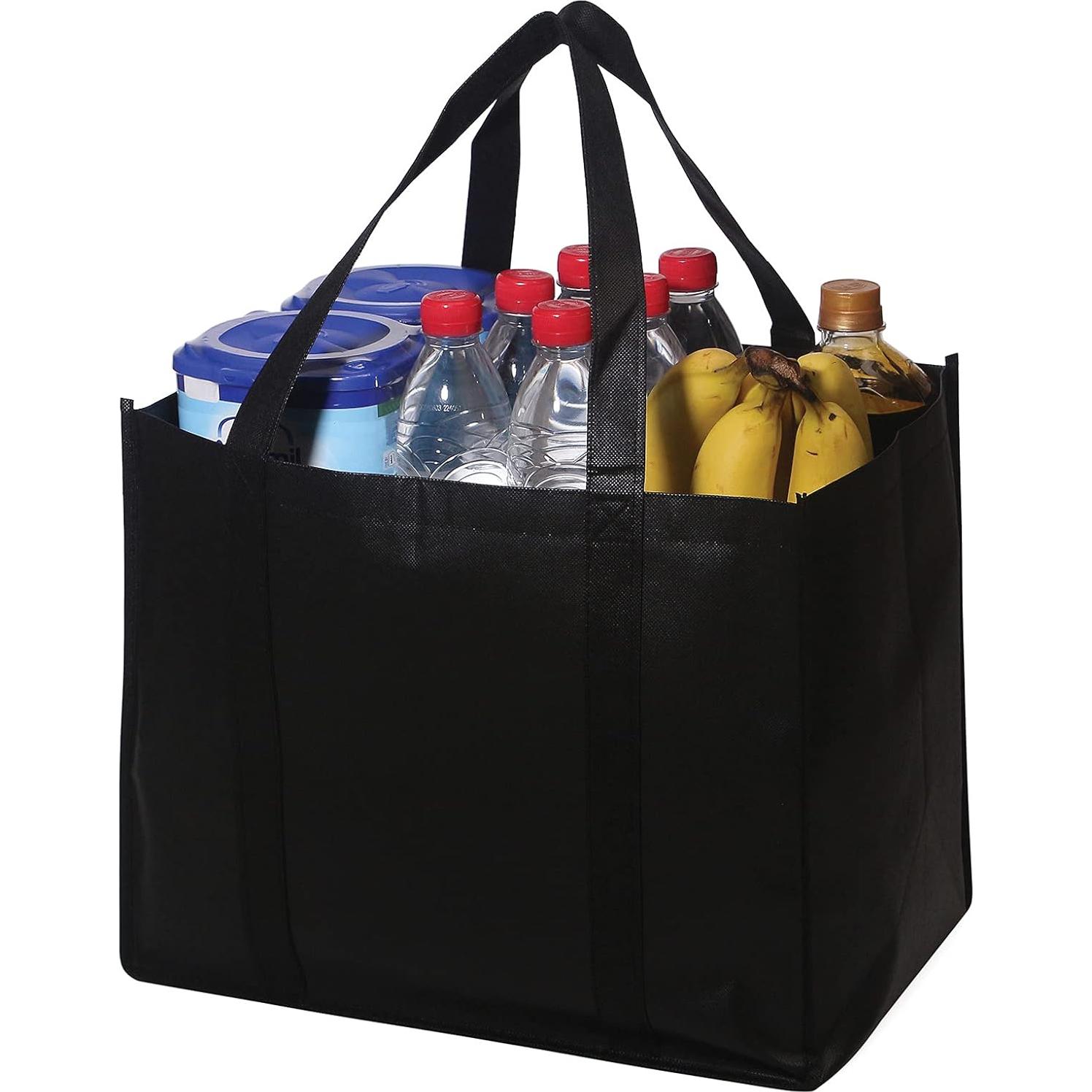 Bolsas de Compras Reutilizables DIOMMELL 12 Piezas 40.9x33x25.9cm