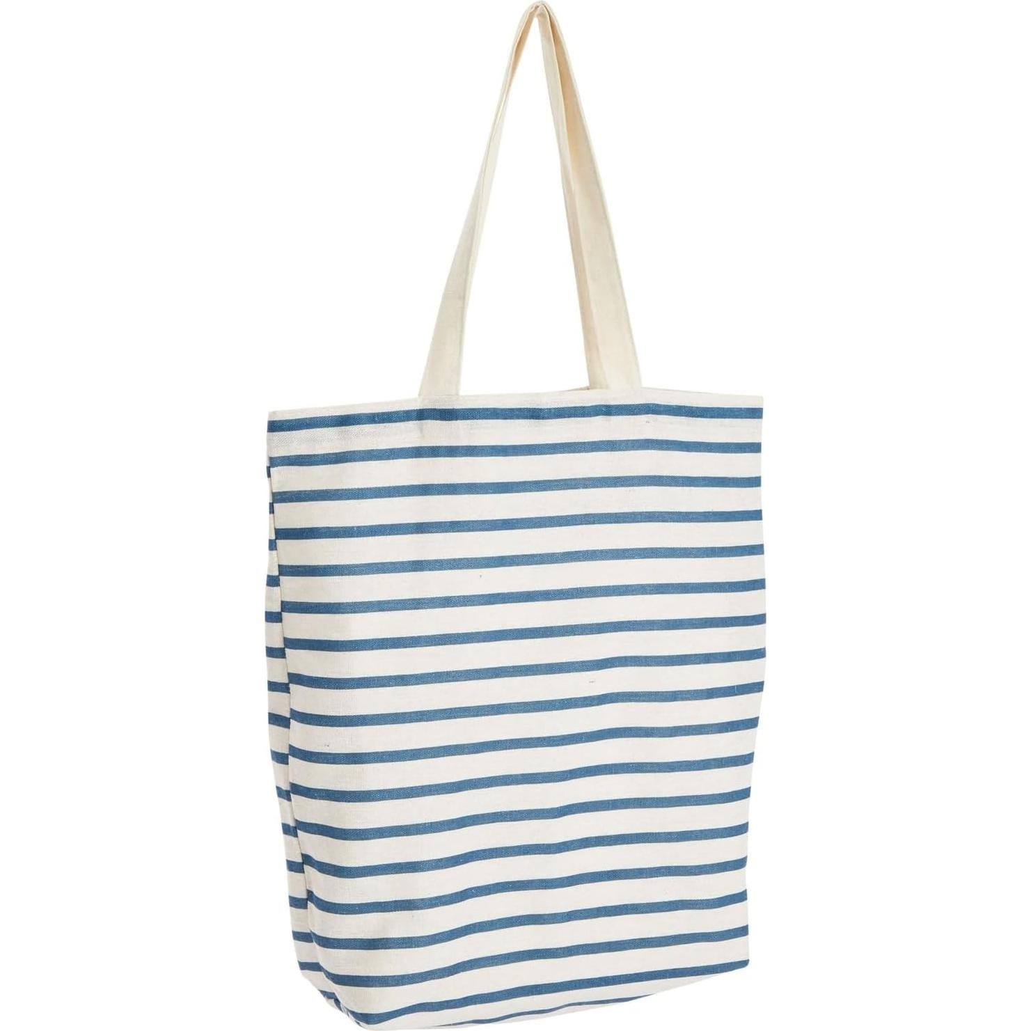 Juego de 3 bolsas de lona Juvale - Reutilizables multicolores 38x42 cm