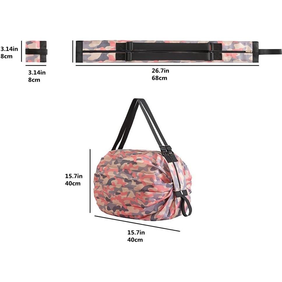 Bolsa de Compras Reutilizable Woonsoon 40x40cm Plegable Impermeable