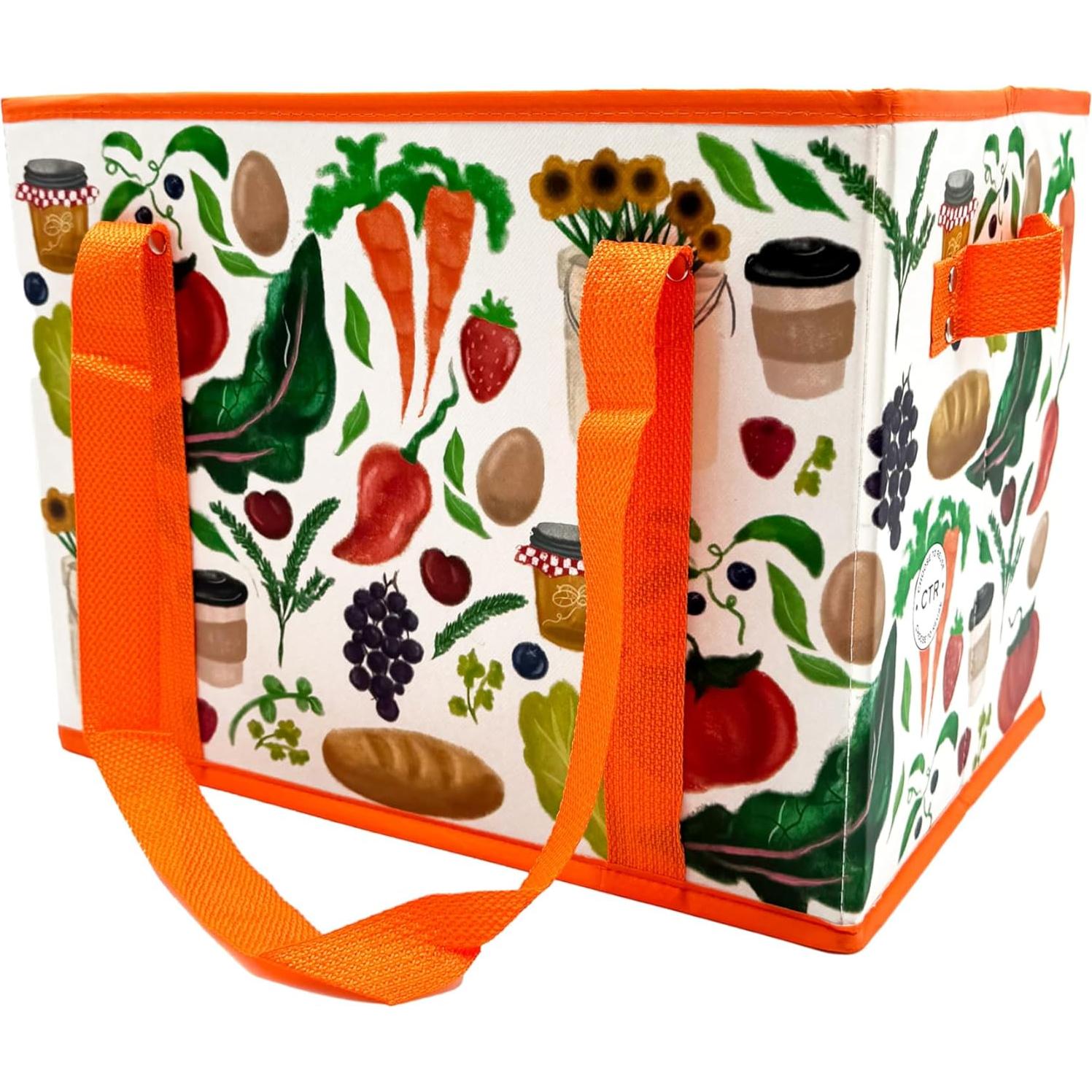 Juego de 3 Bolsas de Compras Reutilizables Deluxe Earthwise