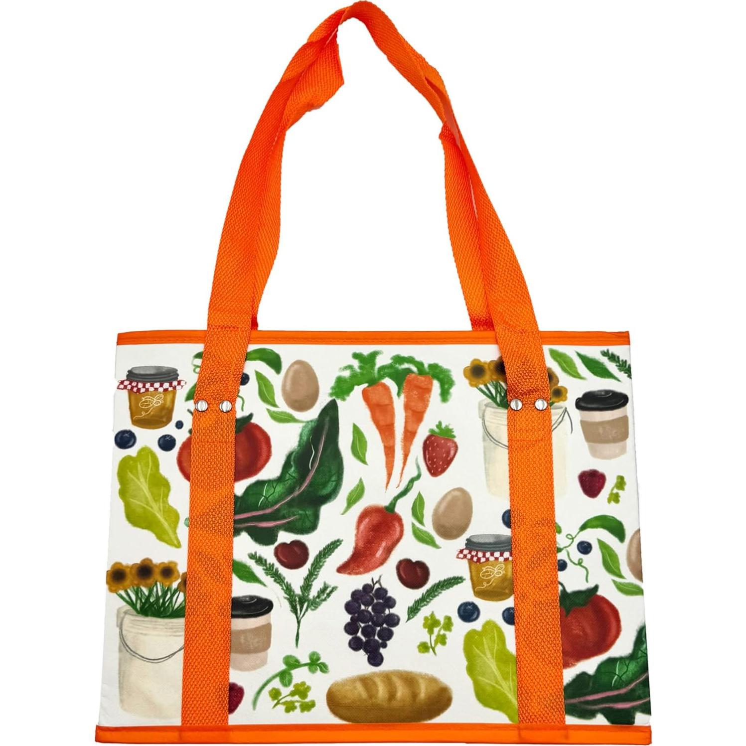 Juego de 3 Bolsas de Compras Reutilizables Deluxe Earthwise