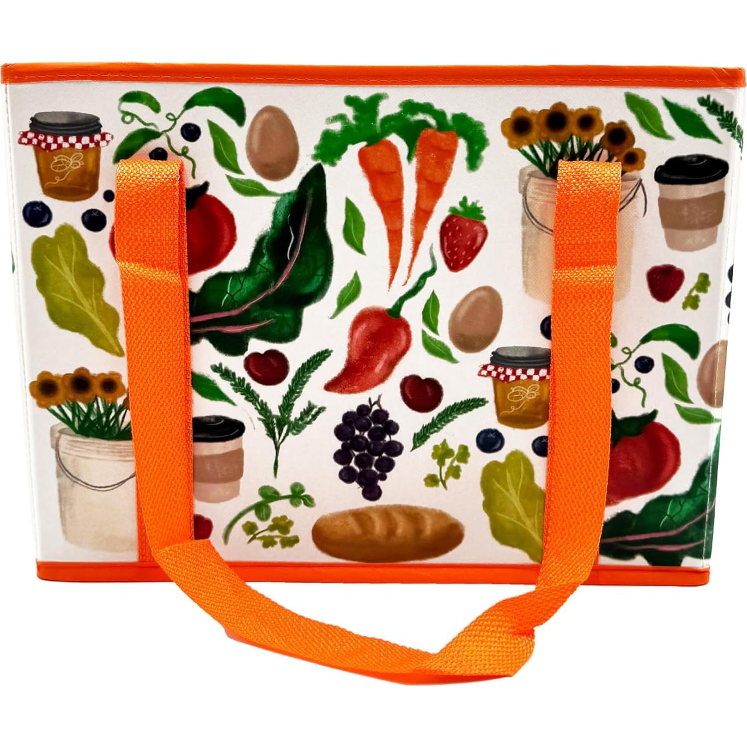 Juego de 3 Bolsas de Compras Reutilizables Deluxe Earthwise