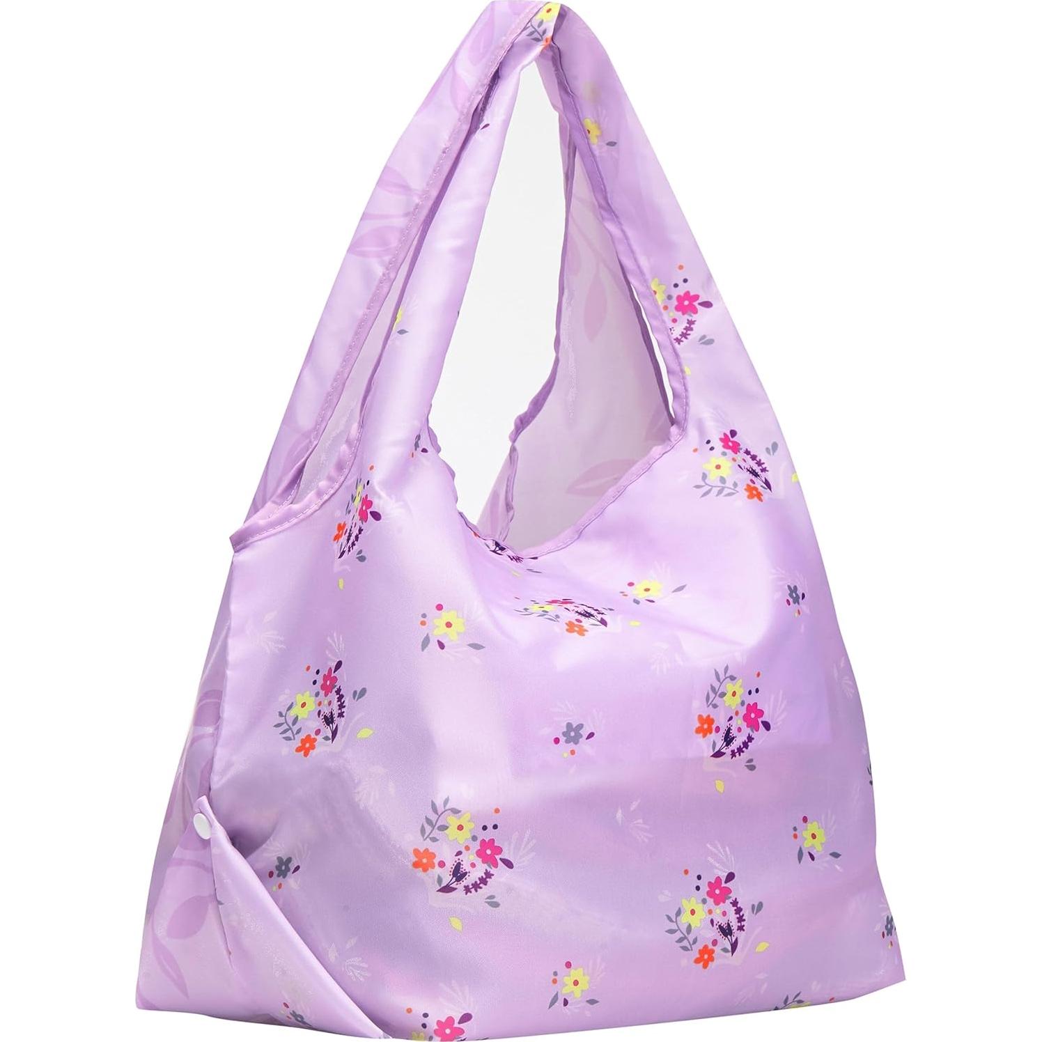 Bolsa de Compras Reutilizable Blueberry Pet Floral Lavanda 22.68 kg