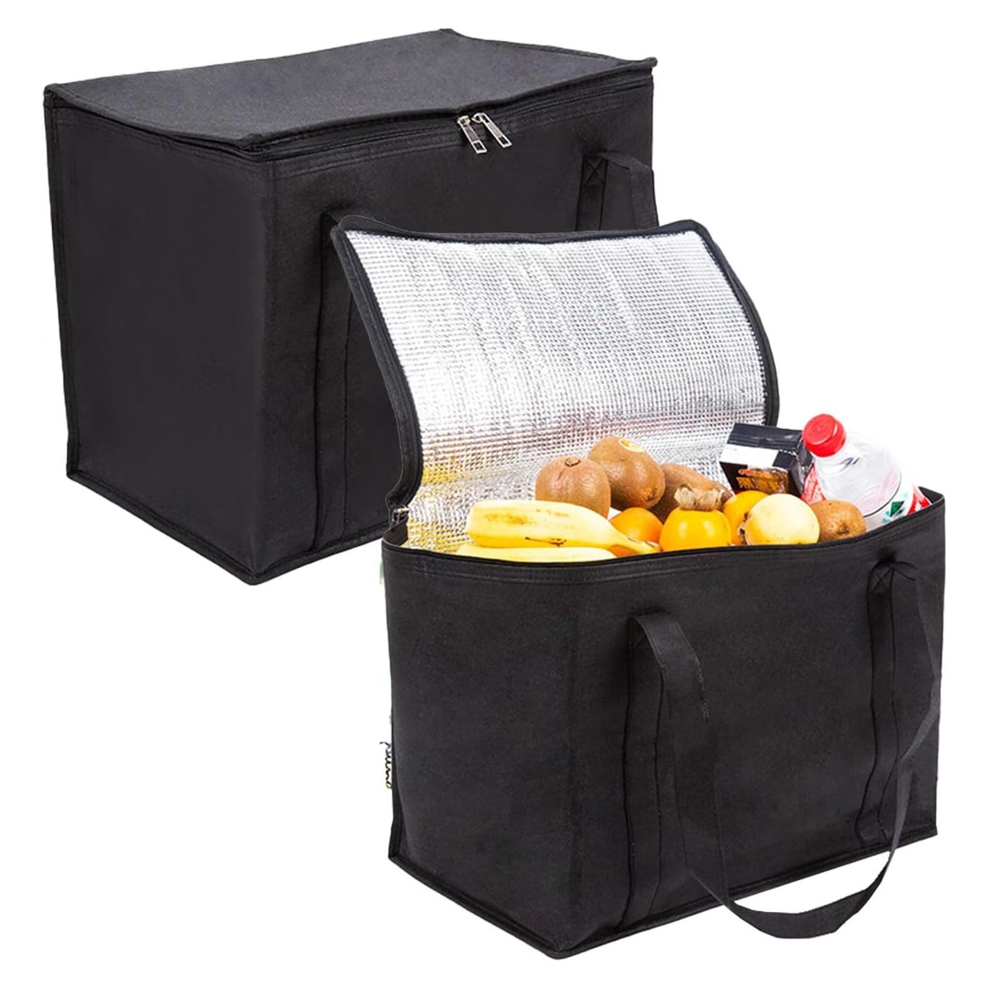 Bolsa de Compras Grande Aislada Reutilizable 2 Piezas