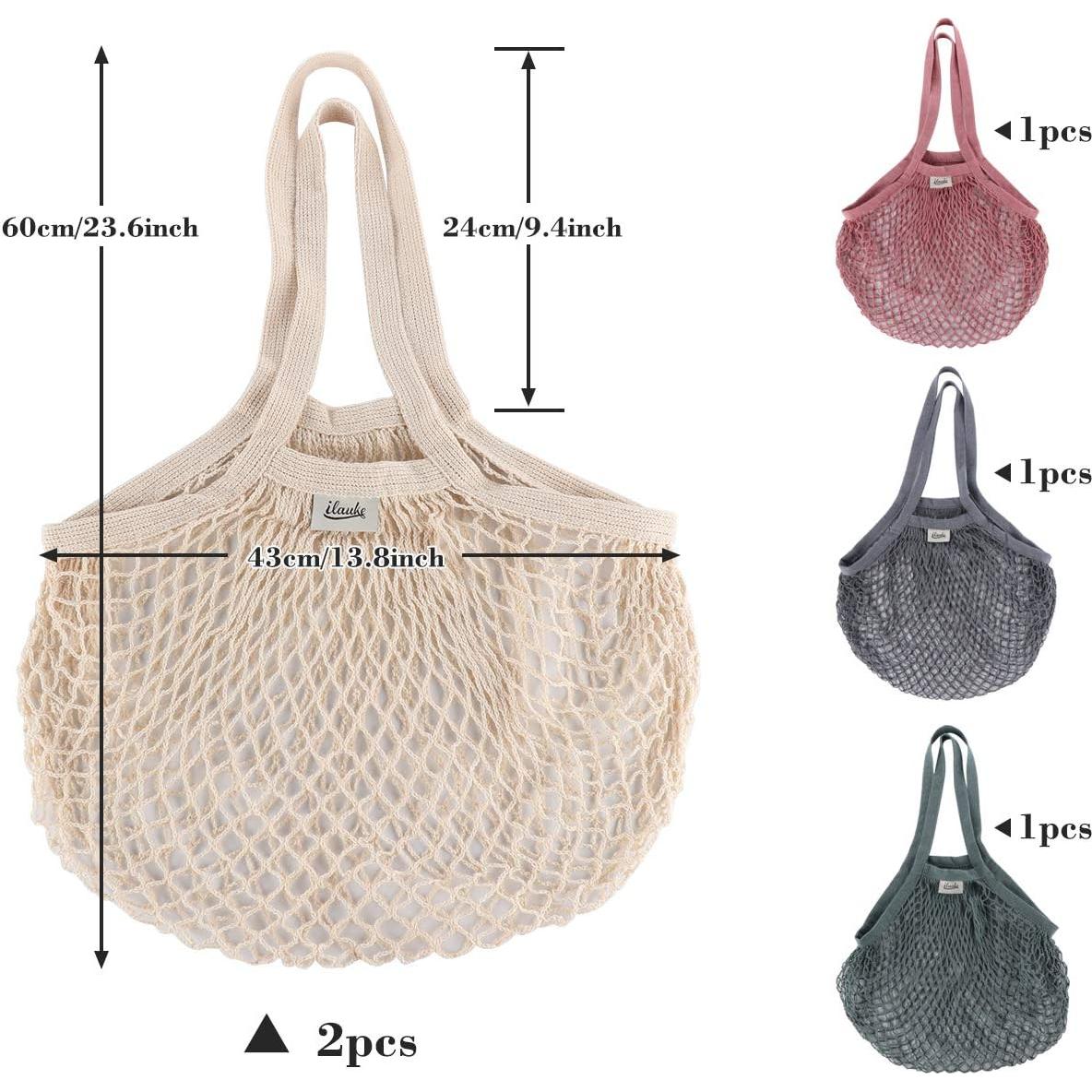 Bolsas de Compras Reutilizables Lemonfilter 5 Pack Algodón