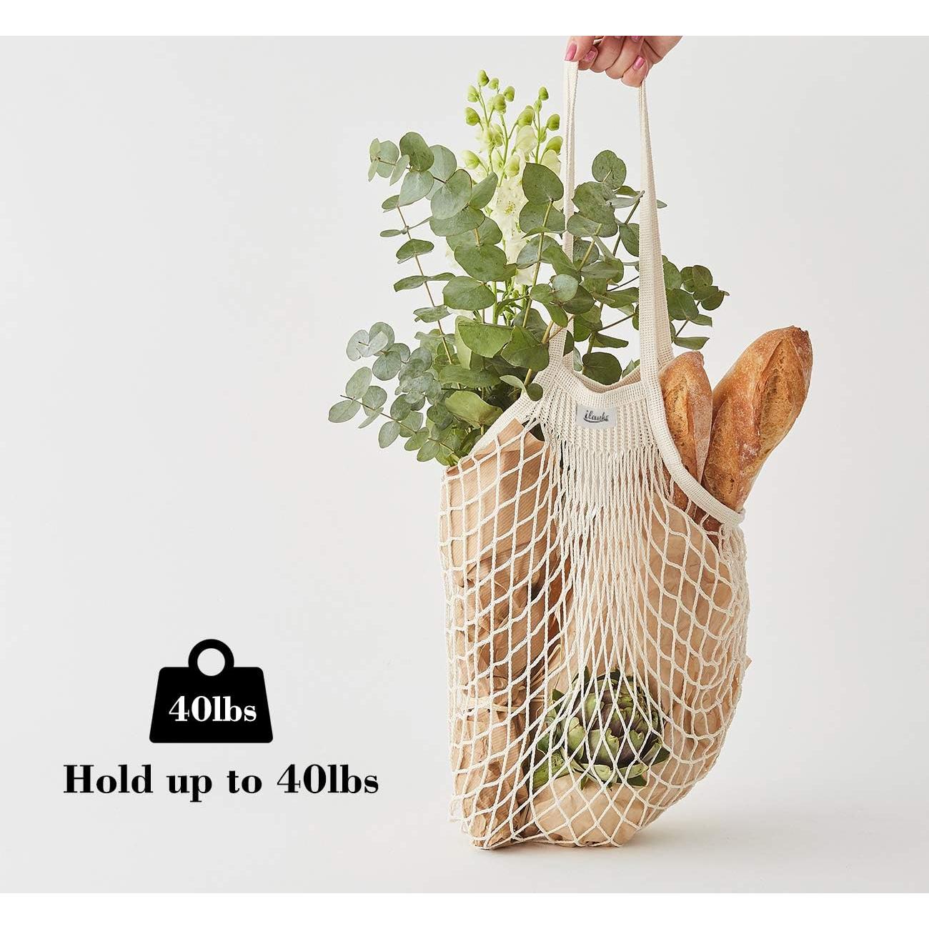 Bolsas de Compras Reutilizables Lemonfilter 5 Pack Algodón