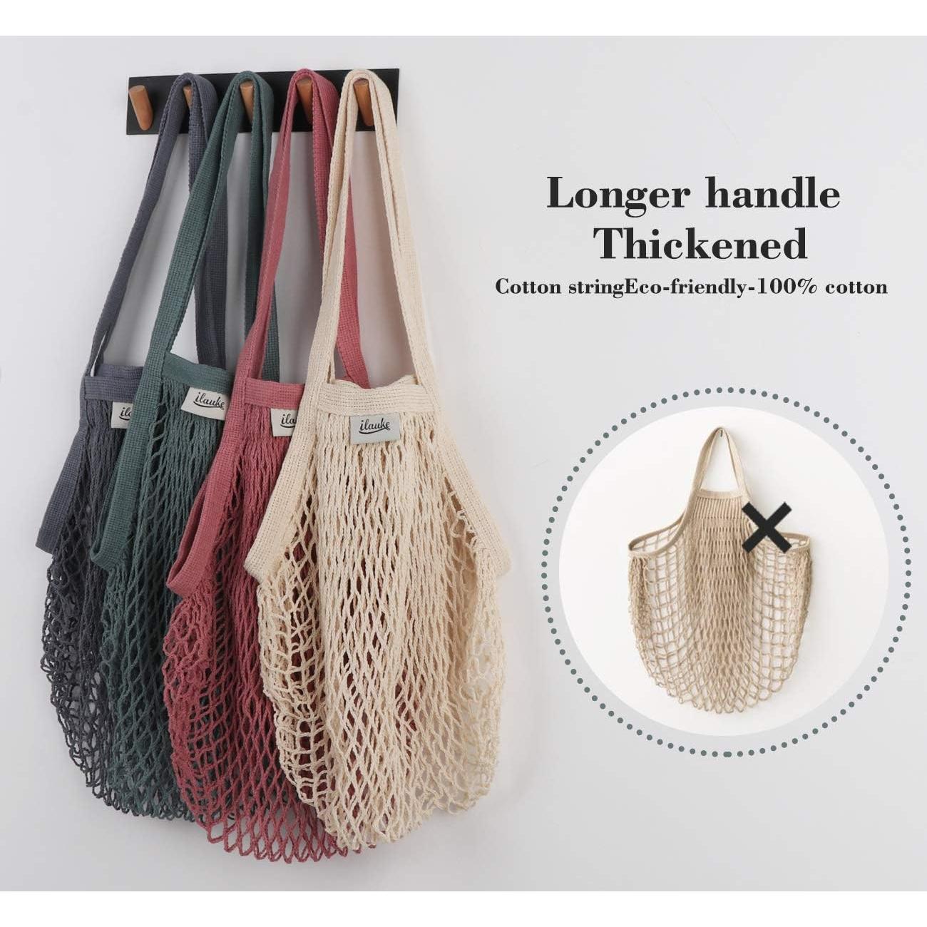 Bolsas de Compras Reutilizables Lemonfilter 5 Pack Algodón