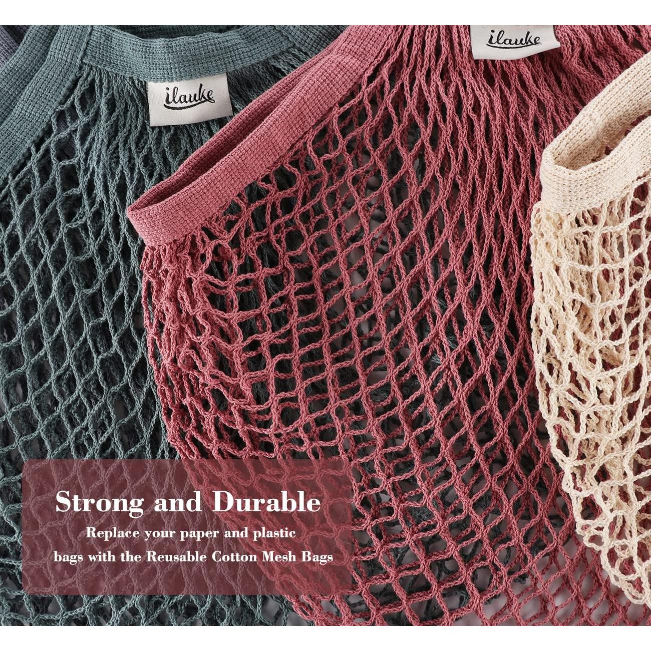 Bolsas de Compras Reutilizables Lemonfilter 5 Pack Algodón