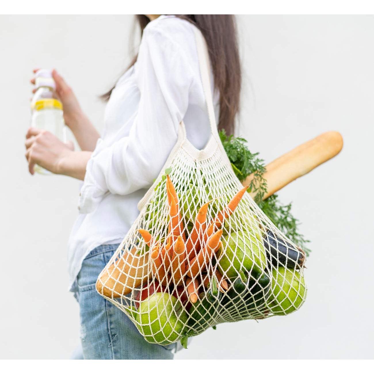 Bolsas de Compras Reutilizables Lemonfilter 5 Pack Algodón