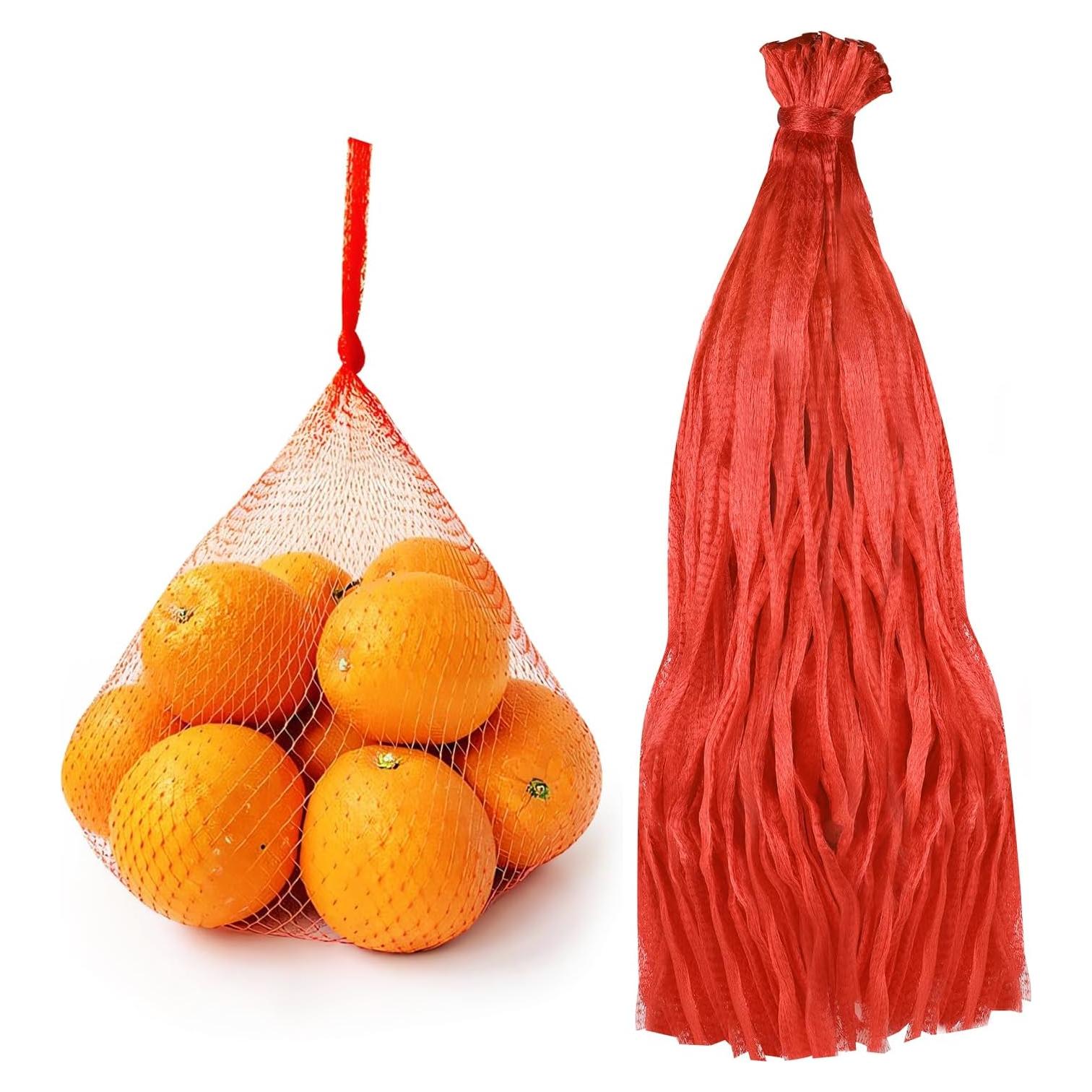 100 Bolsas de Malla Reutilizables ROLYTA 61 cm para Mariscos