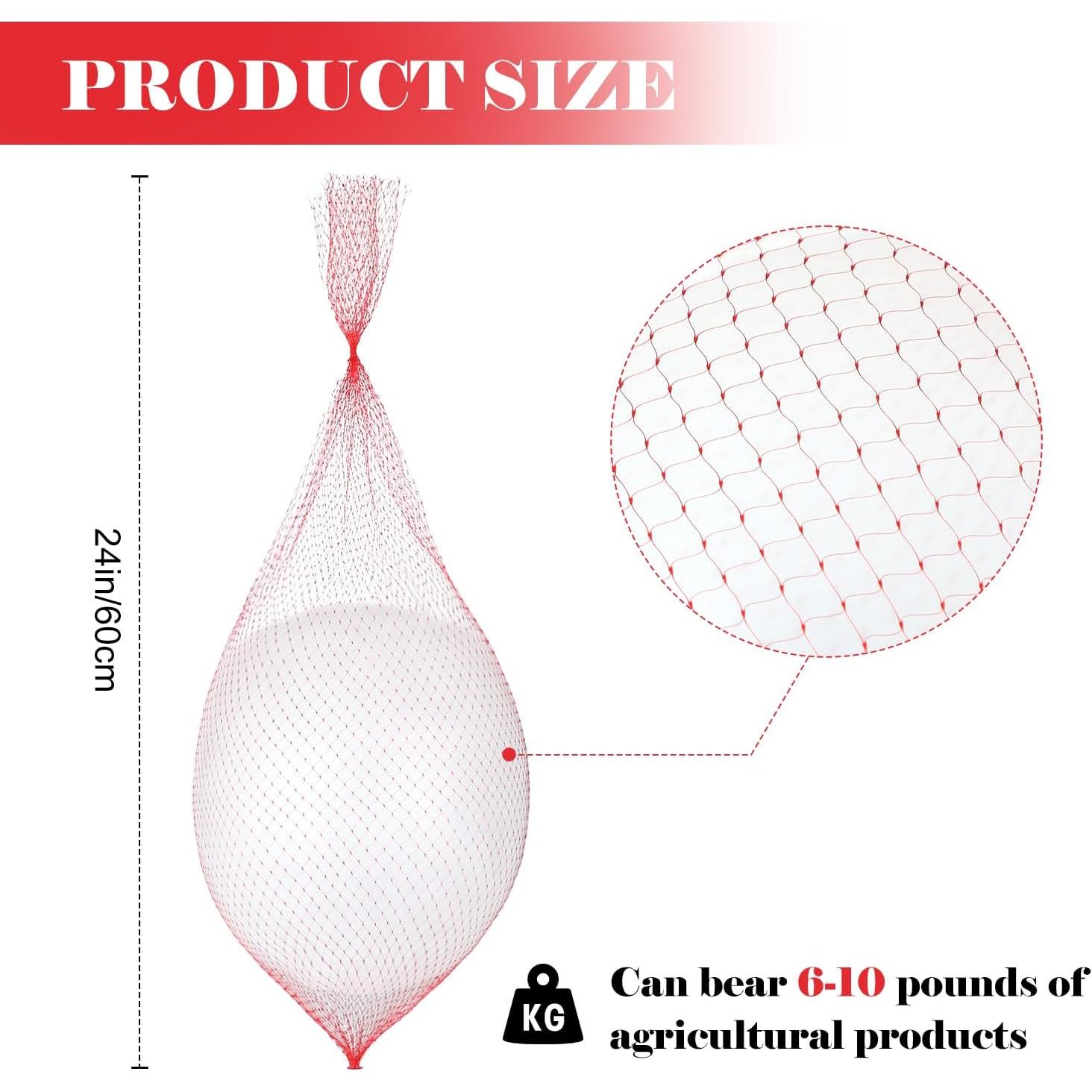 100 Bolsas de Malla Reutilizables ROLYTA 61 cm para Mariscos