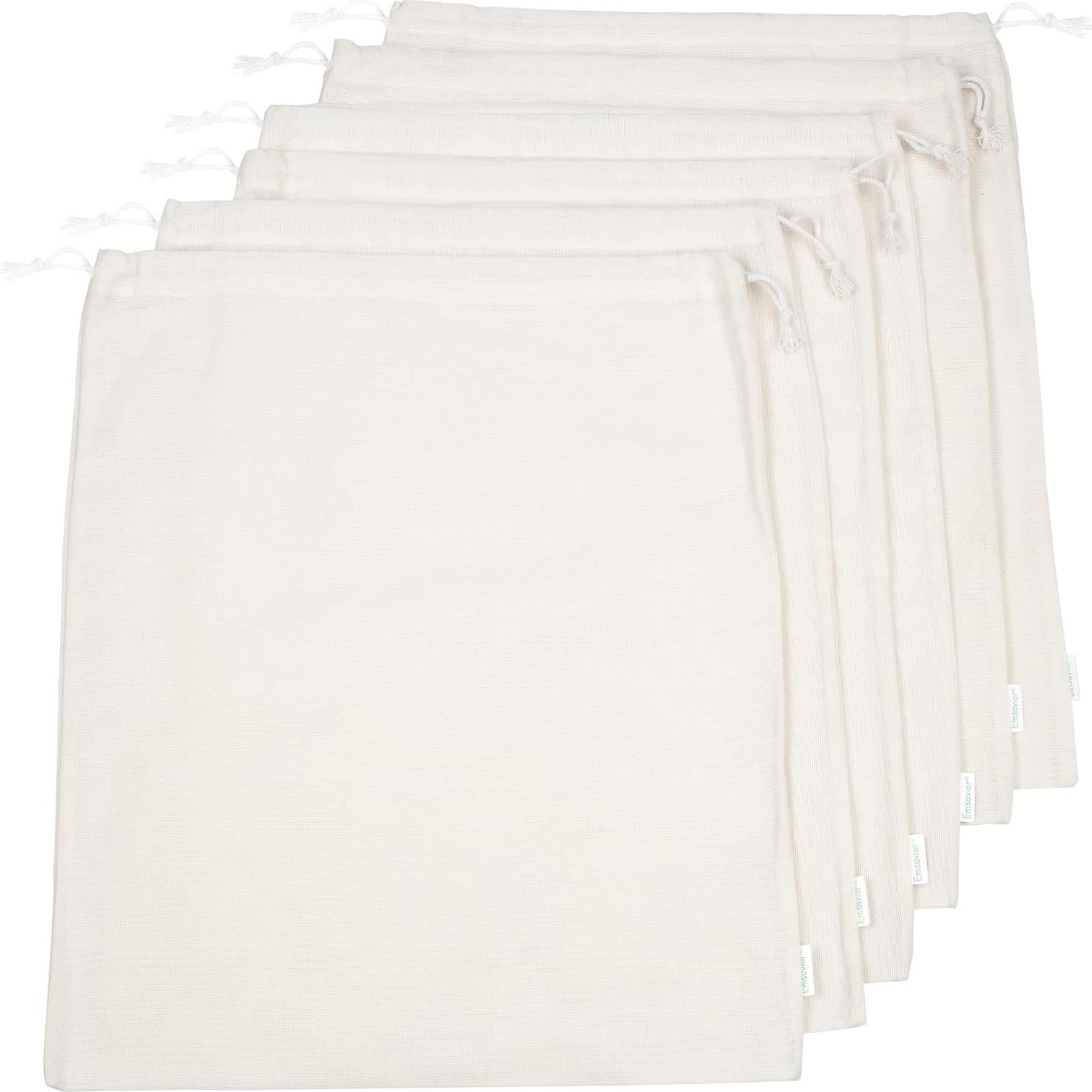 Bolsas de Almacenamiento Reutilizables Emsavior 35x46 cm (6 Pcs)