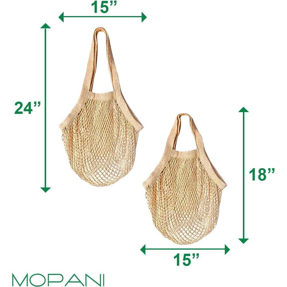 Bolsas de Malla de Algodón Reutilizables Mopani 2 Pzas Ecológicas