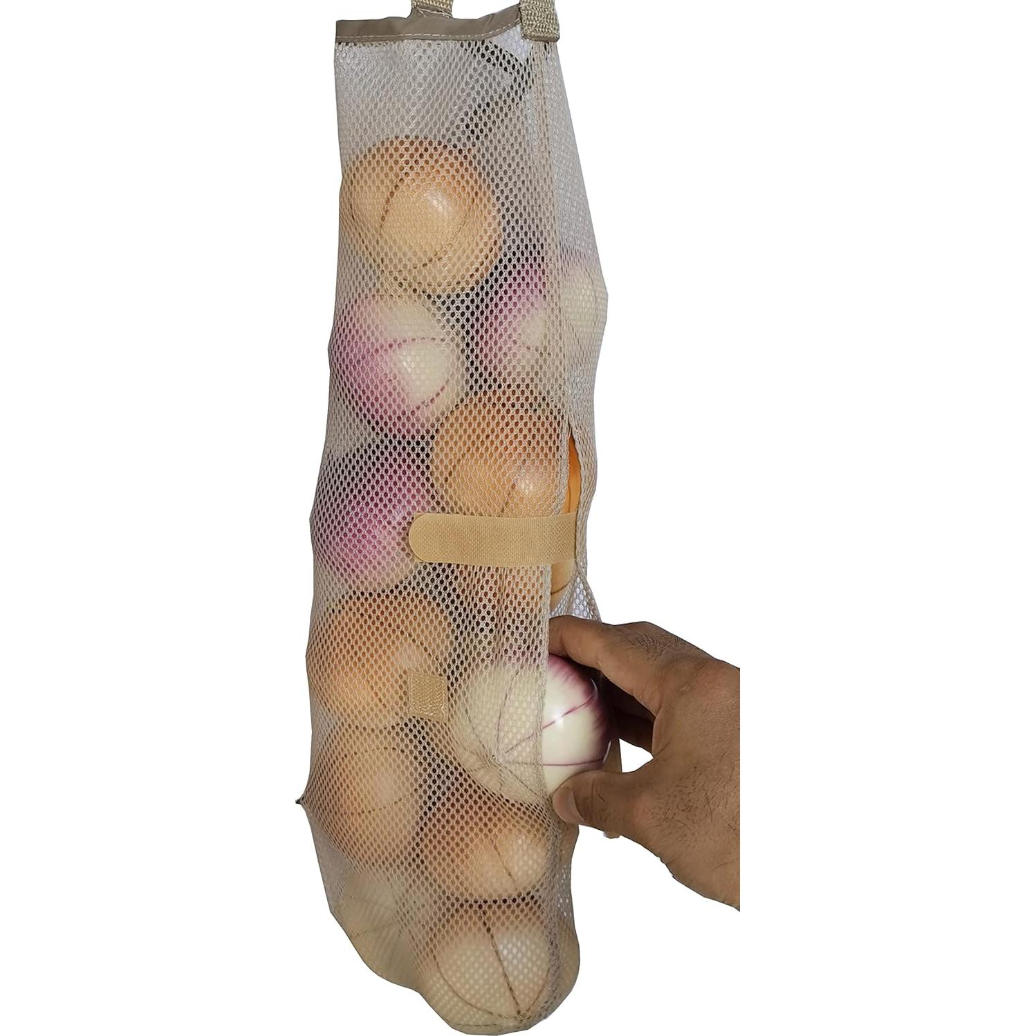 Bolsas de Malla Colgantes Reutilizables Kingfh 5 Pack 55 cm