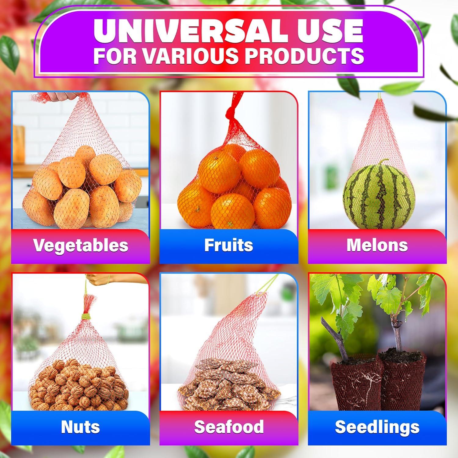 Bolsas de Malla Reutilizables DIMROM - 100 Piezas 5kg