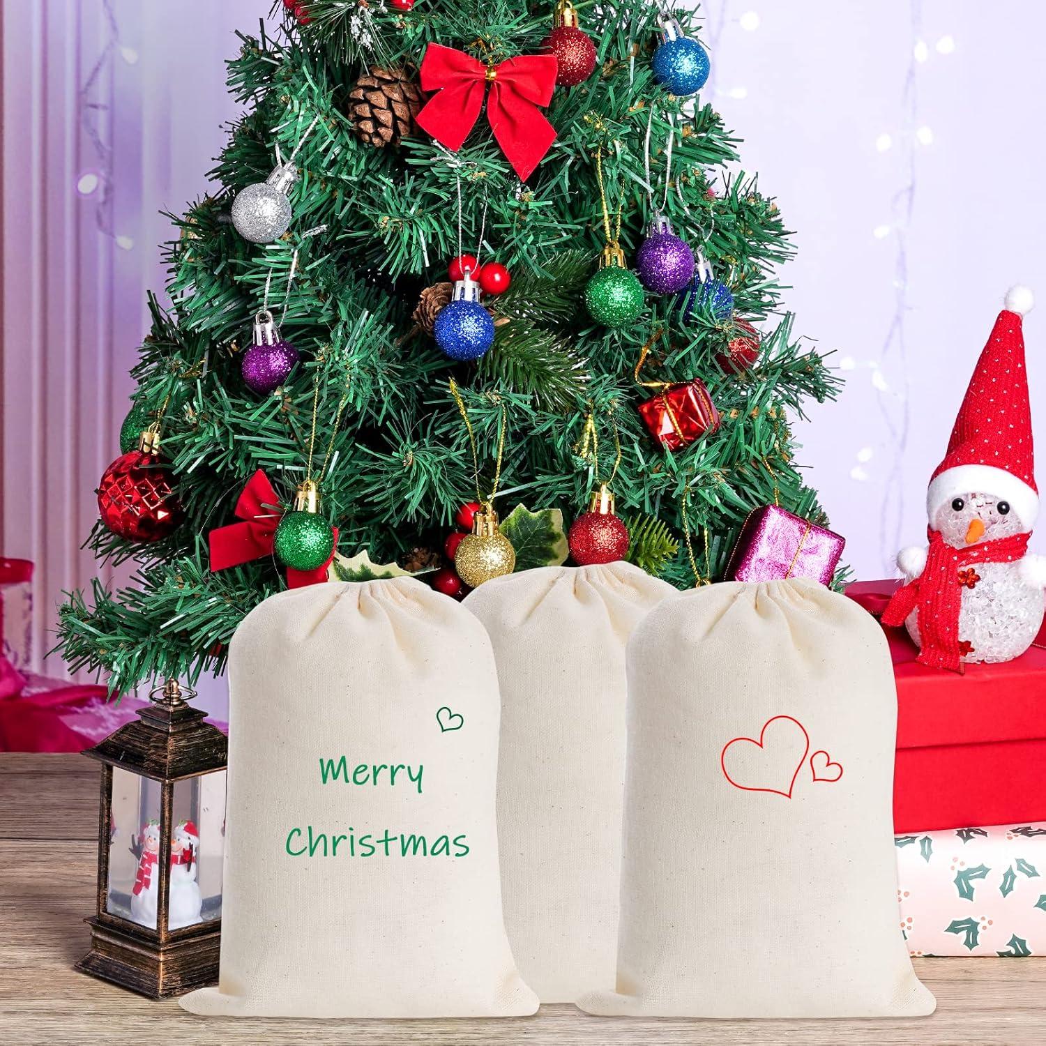 Bolsas de Algodón Reutilizables Tayfremn 50 Pcs 15.2x20.1 cm