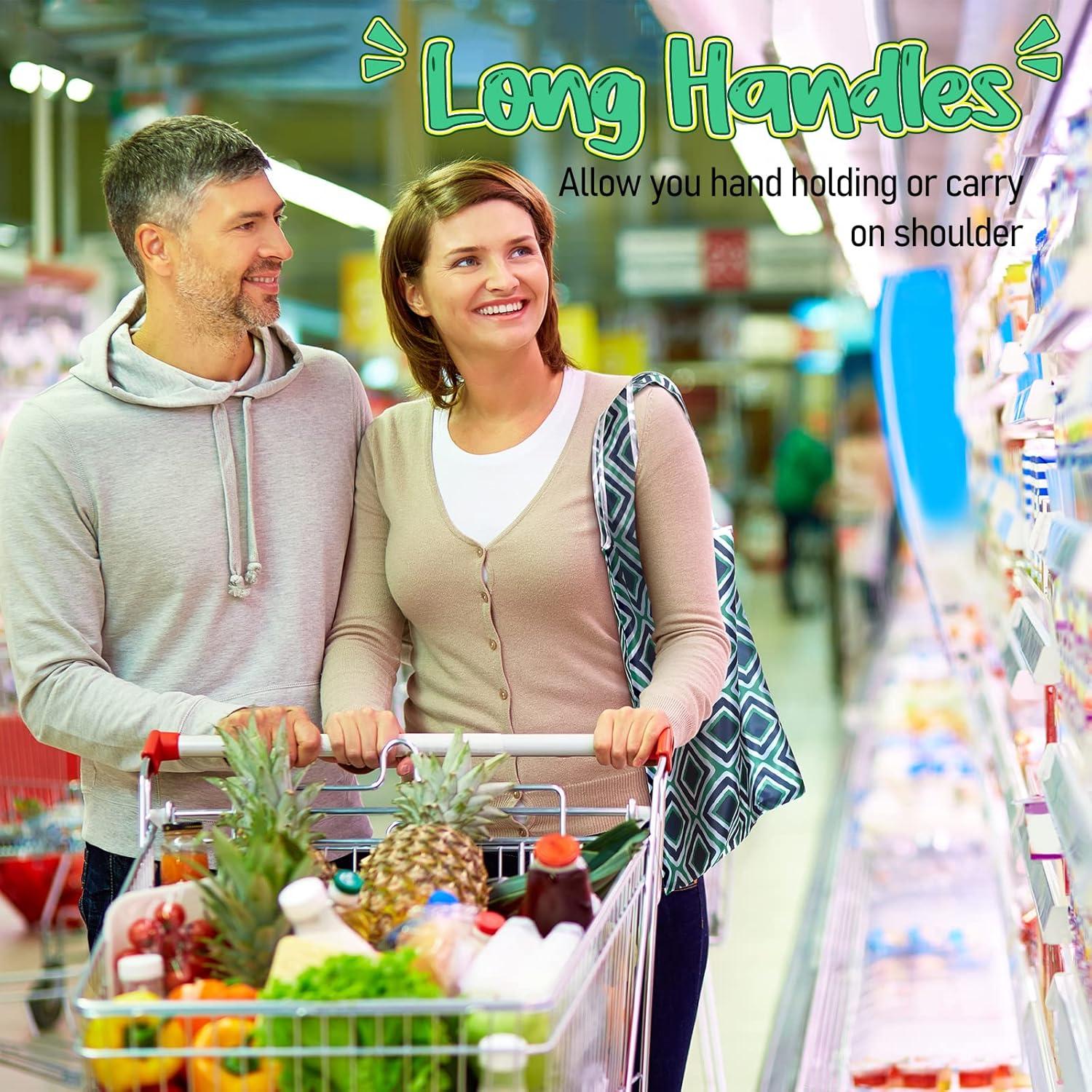 34 Bolsas de Compras Reutilizables Shappy Plegables Flores