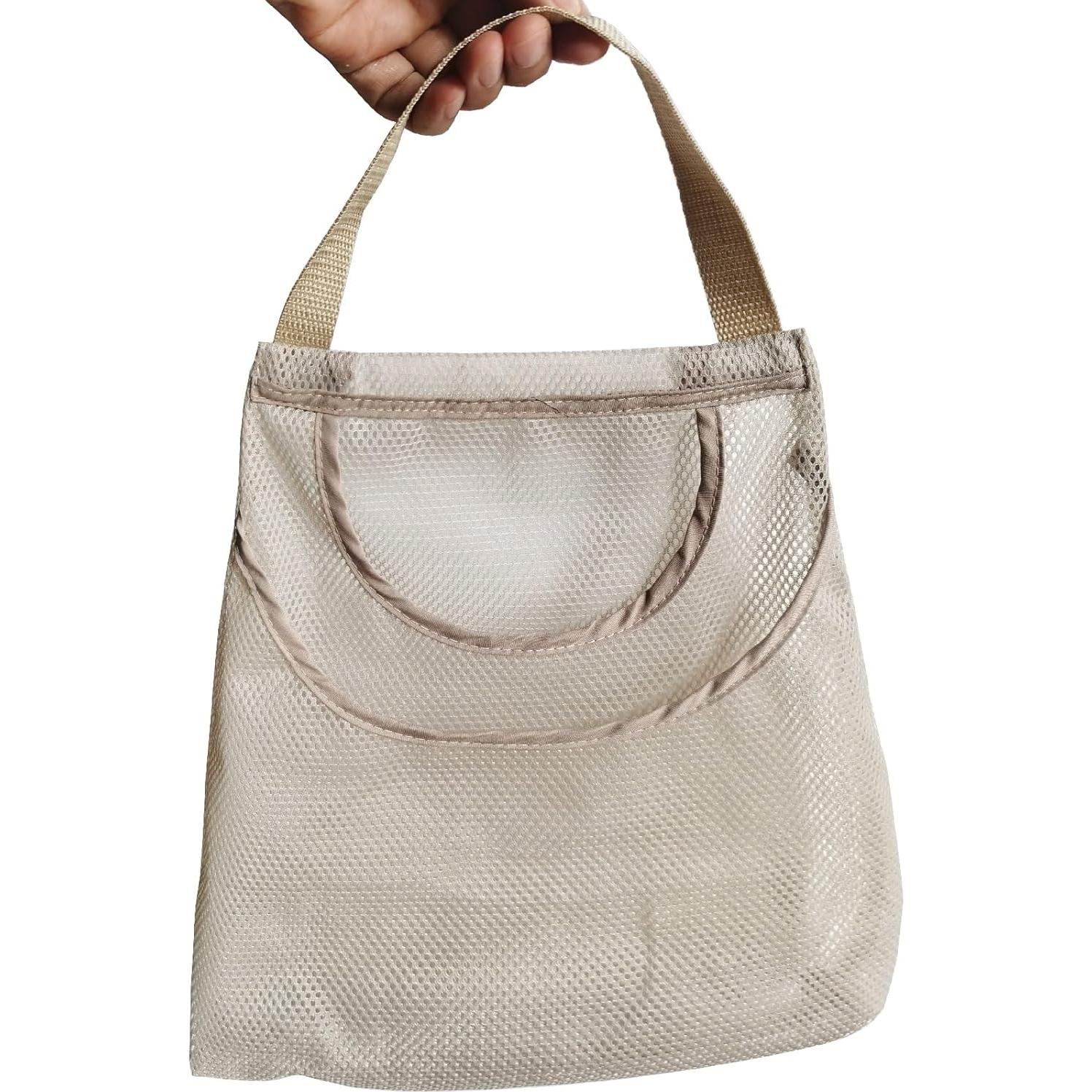 Paquete de 5 bolsas de malla reutilizables Kingfh 26.67x40.64cm