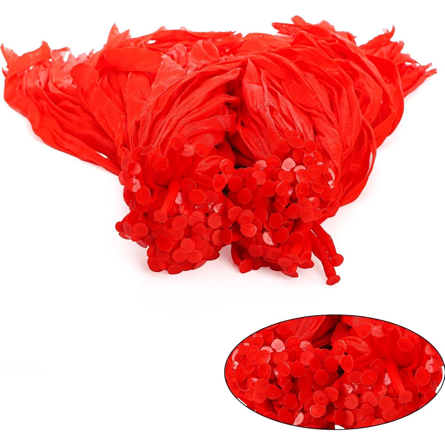 Bolsas de Malla Reutilizables Hedume 20" 300 Piezas Rojas