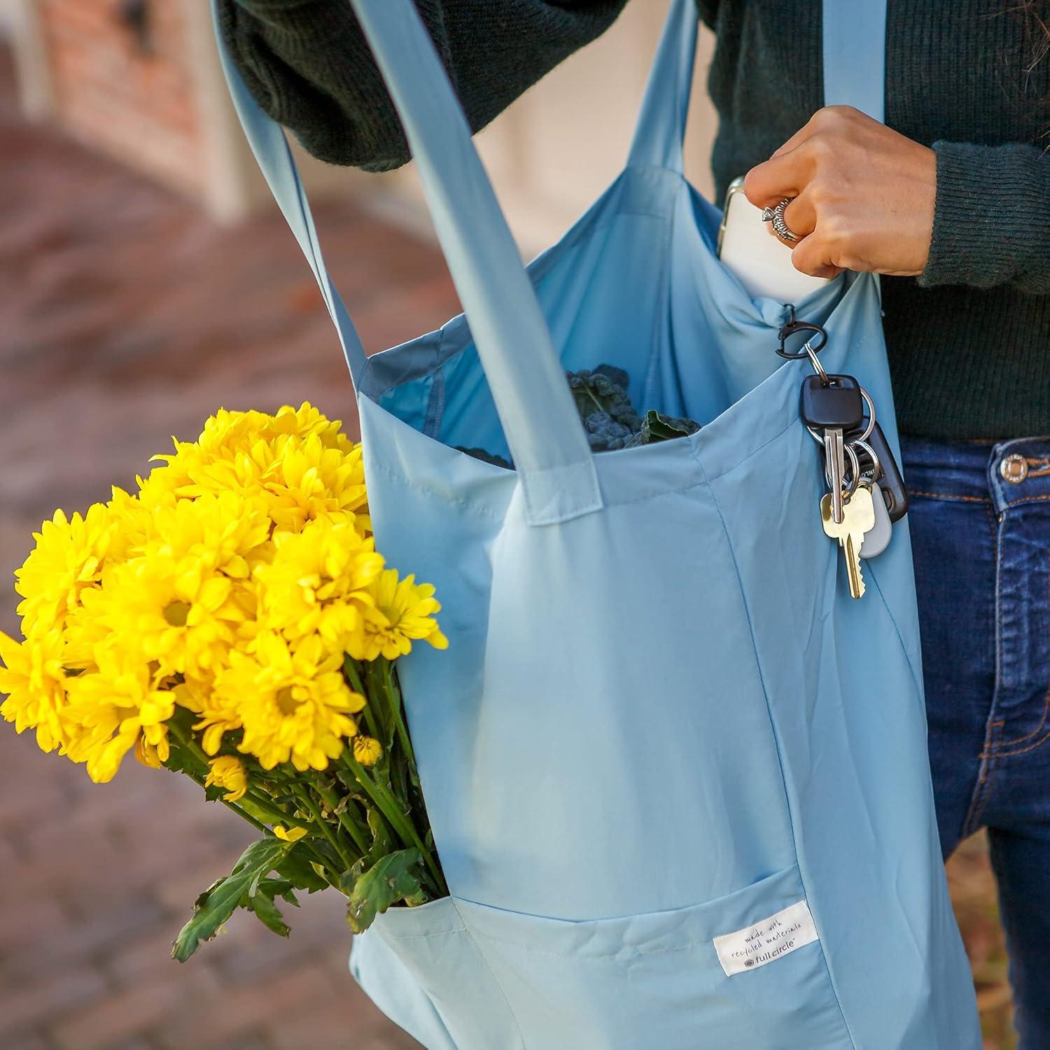 Bolsa Tote Reutilizable Full Circle + 3 Bolsas de Producción