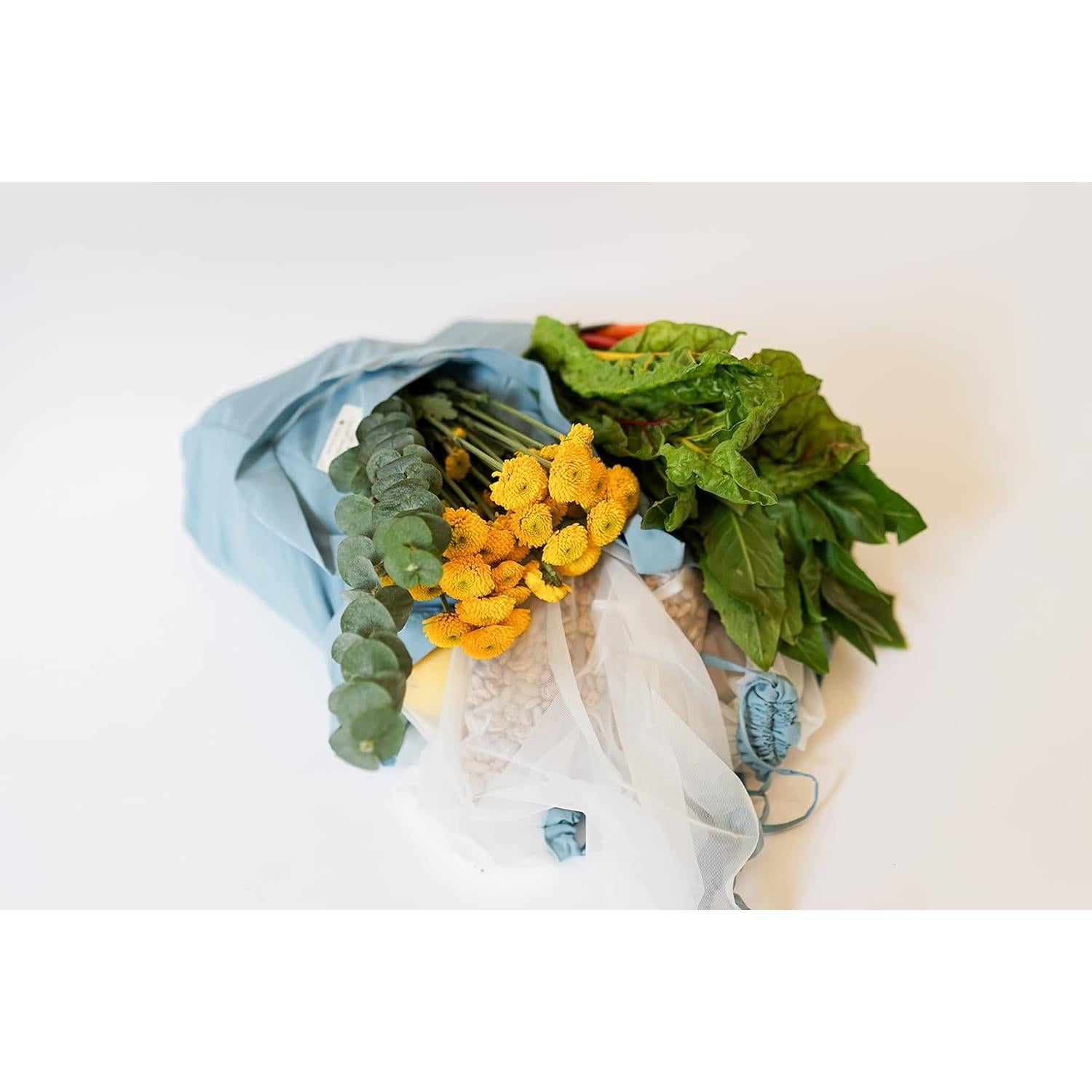 Bolsa Tote Reutilizable Full Circle + 3 Bolsas de Producción