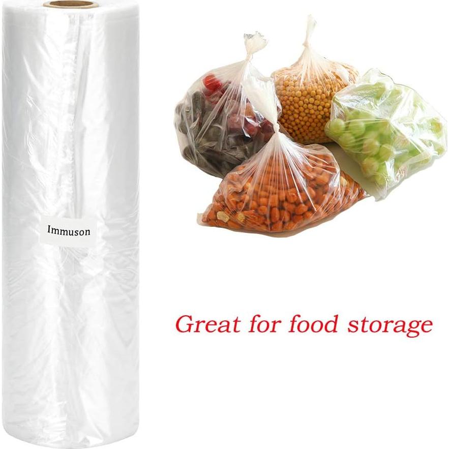 Bolsa Plástica Transparente Immuson 30.48x50.8 cm - 350 Unidades