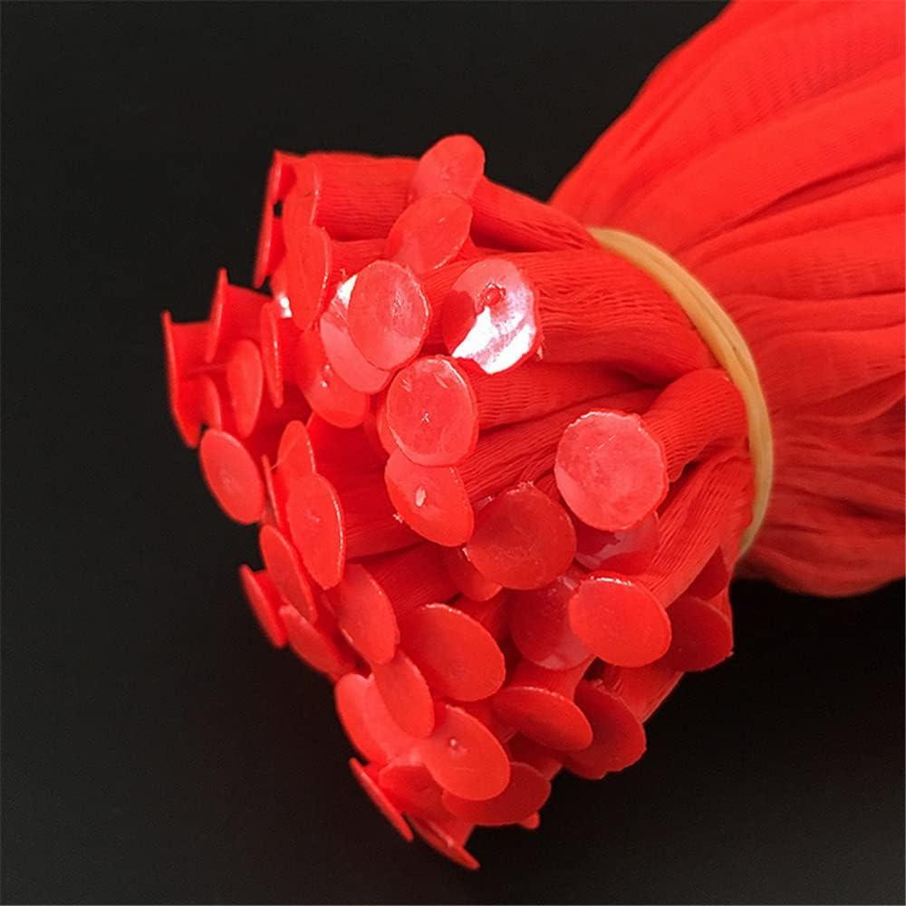 Bolsa de Malla Reutilizable Roja Sajid Rana 100pcs 36.8 cm