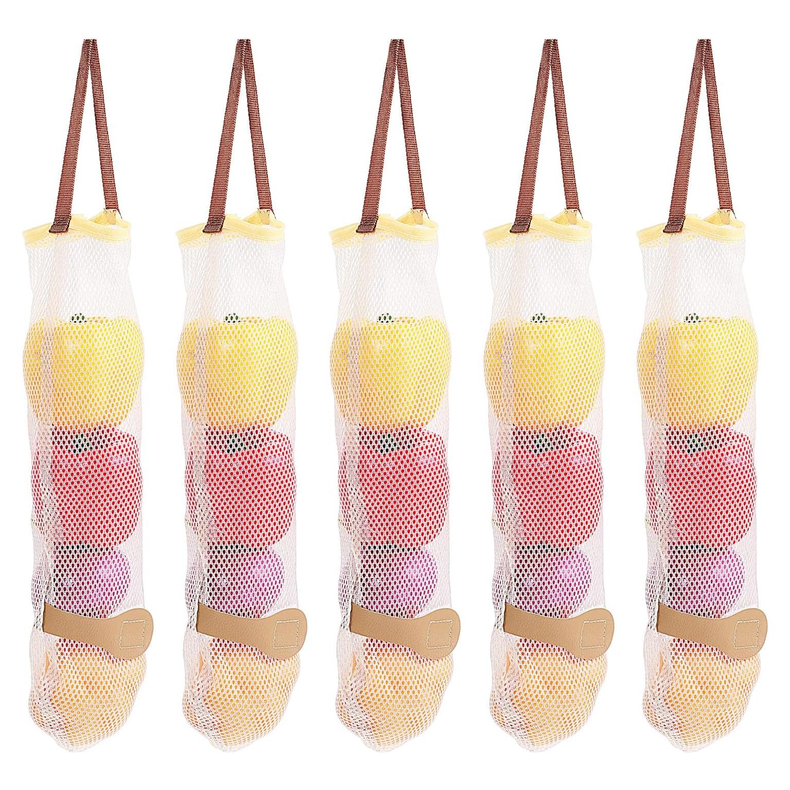 Paquete de 5 Bolsas de Almacenamiento de Malla SynHHergyx