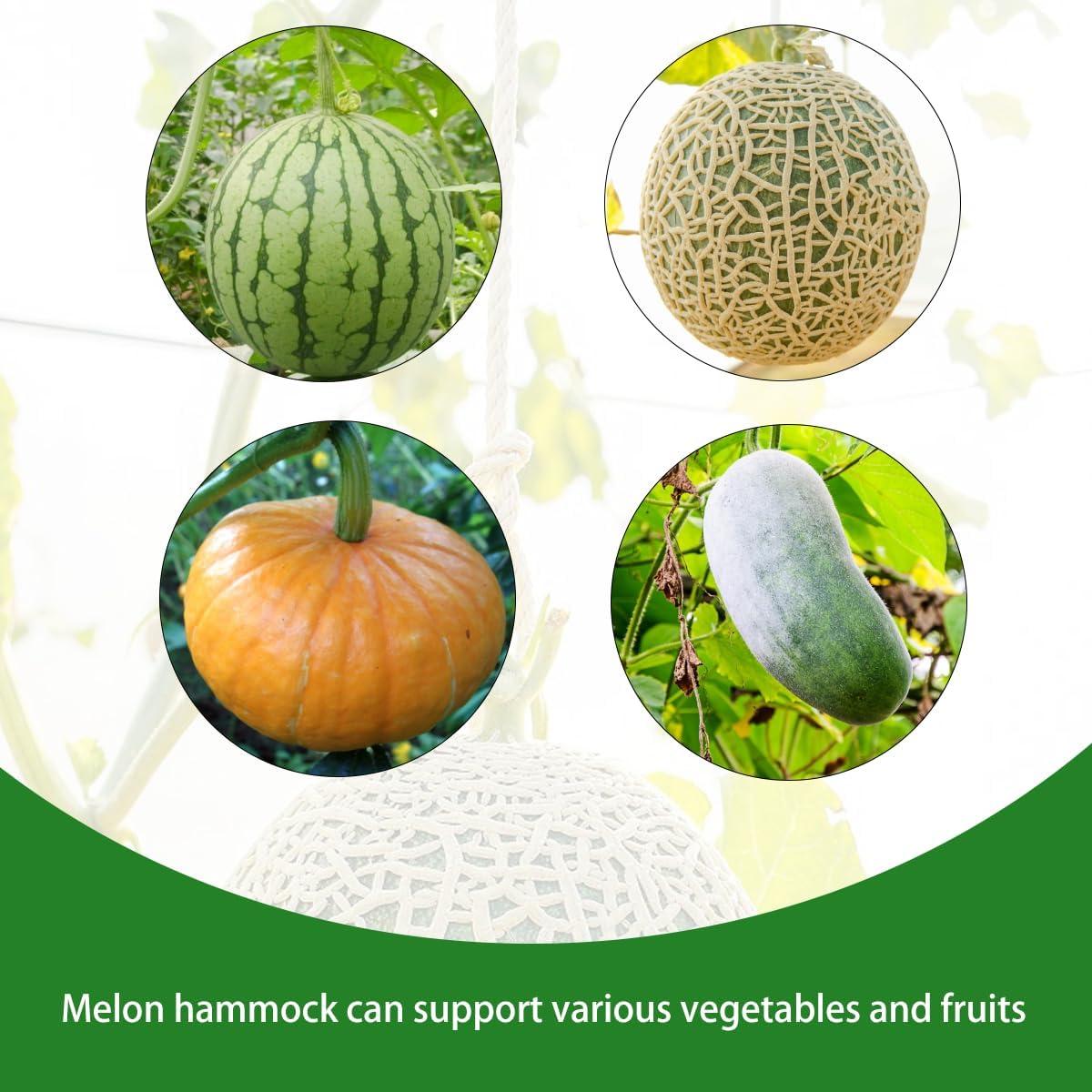 Bolsa de Malla de Nailon Belit para Cultivar Melones - Paquete de 5